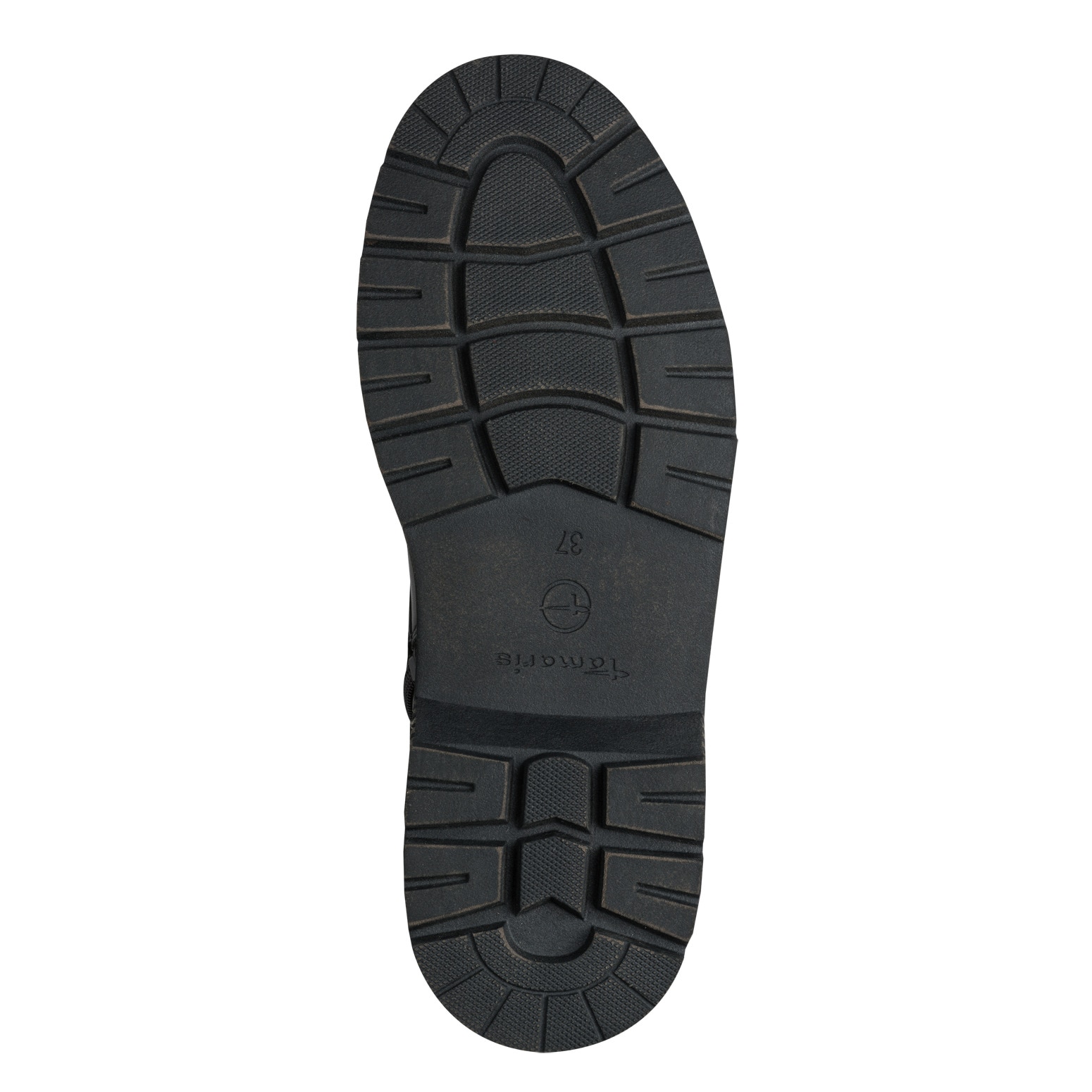 Tamaris Schnürboots, Blockabsatz, Schnürstiefelette in angesagter Used Optik