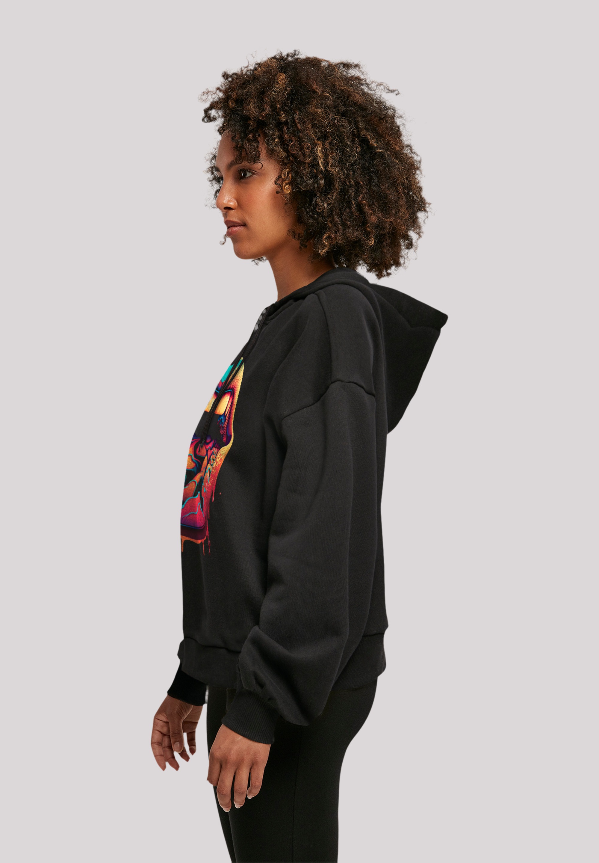 F4NT4STIC Kapuzenpullover »Drooling Lips«, Print