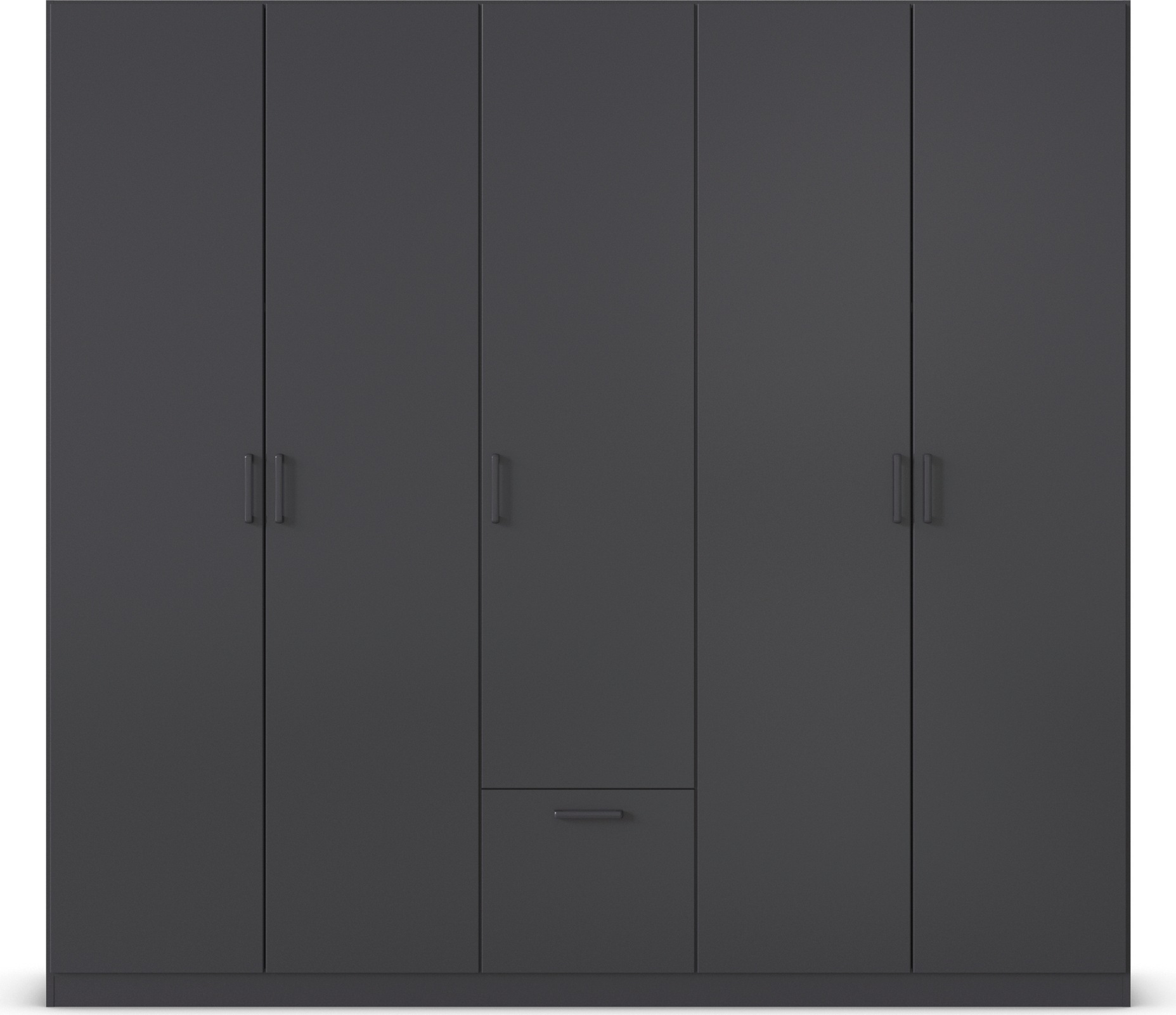 Thumbnail - rauch Drehtürenschrank "Kleiderschrank Schrank Garderobe Wäscheschrank BARI" mit Schubasten mittig, moderner Griff in Gr...