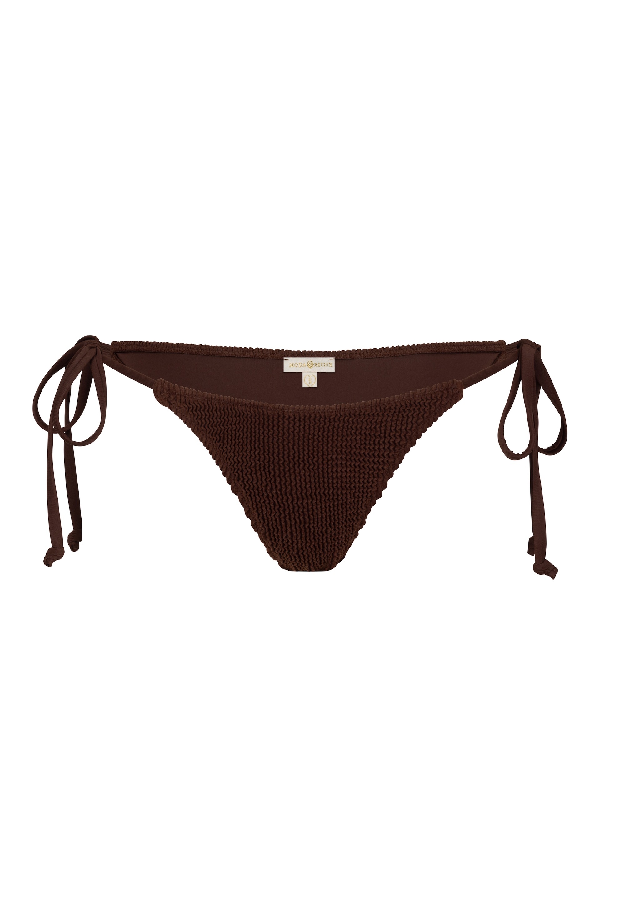 Moda Minx Bikini-Hose "Scrunch Tie Side Bikini Bottom", (1 St.), mit strukt günstig online kaufen