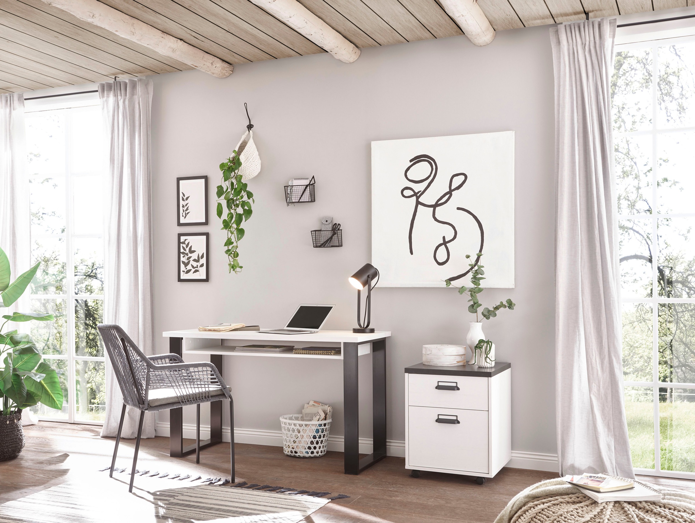 Home affaire Schrank-Set "SHERWOOD" 2 Stk. tlg.