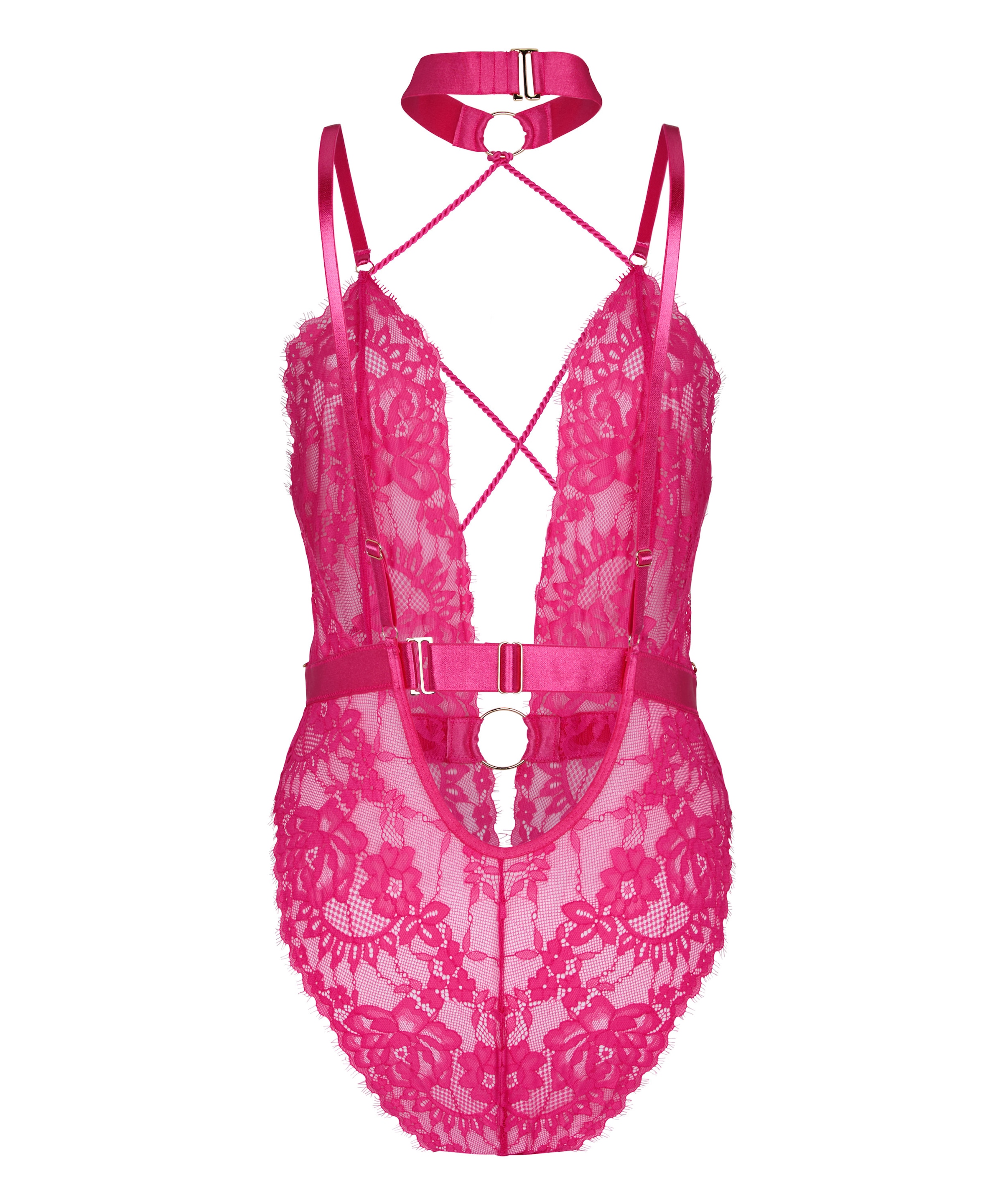 Hunkemöller Body »Private Body offenem Schritt Brandy«
