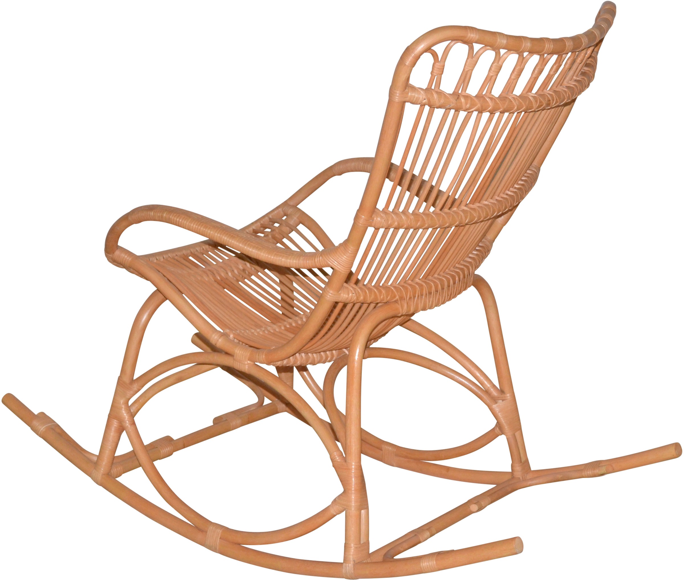 HOFMANN LIVING AND MORE Schaukelsessel, (1 St.), Handgeflochten günstig online kaufen