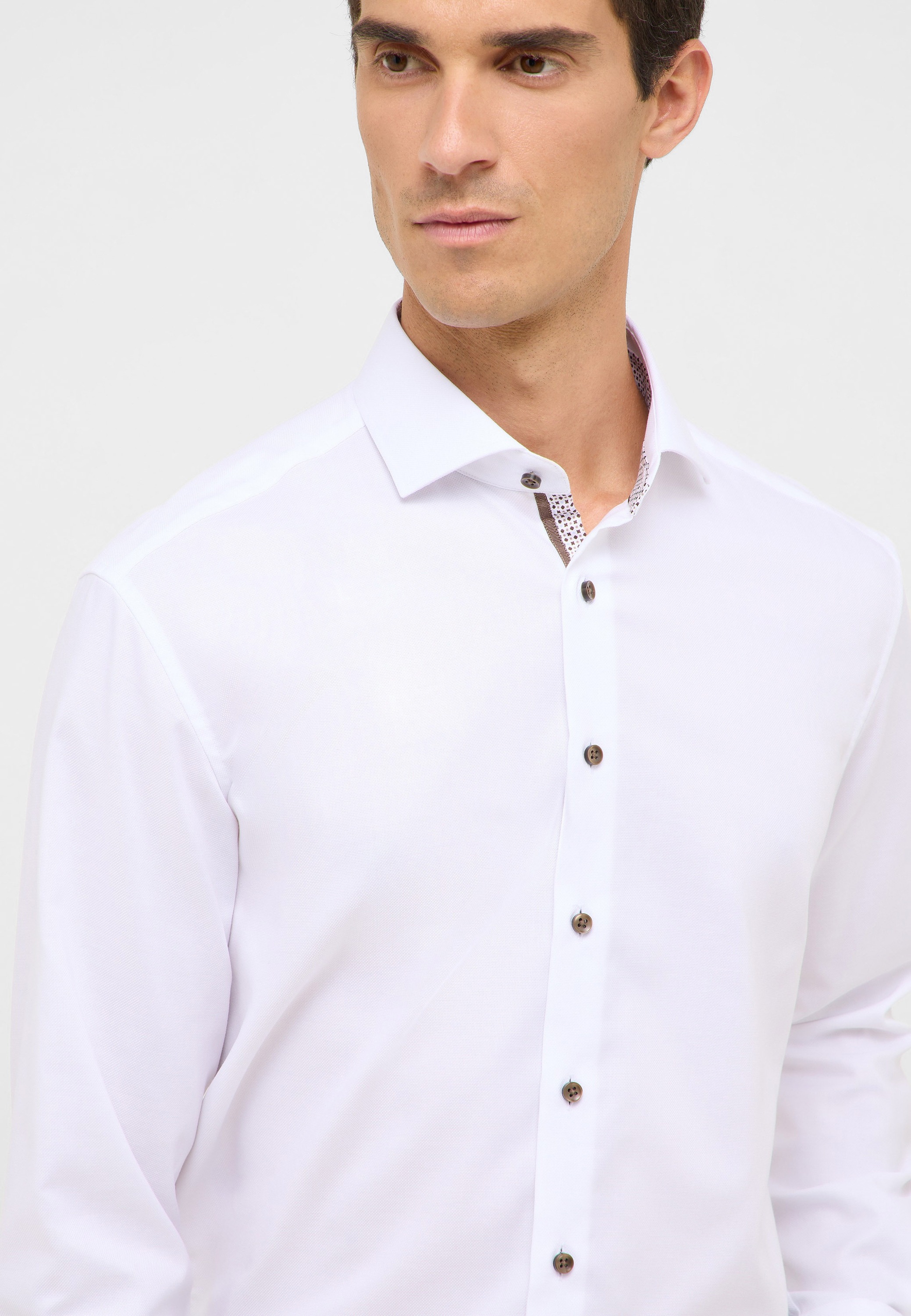 Eterna Langarmhemd »MODERN FIT«, NON IRON (bügelfrei)