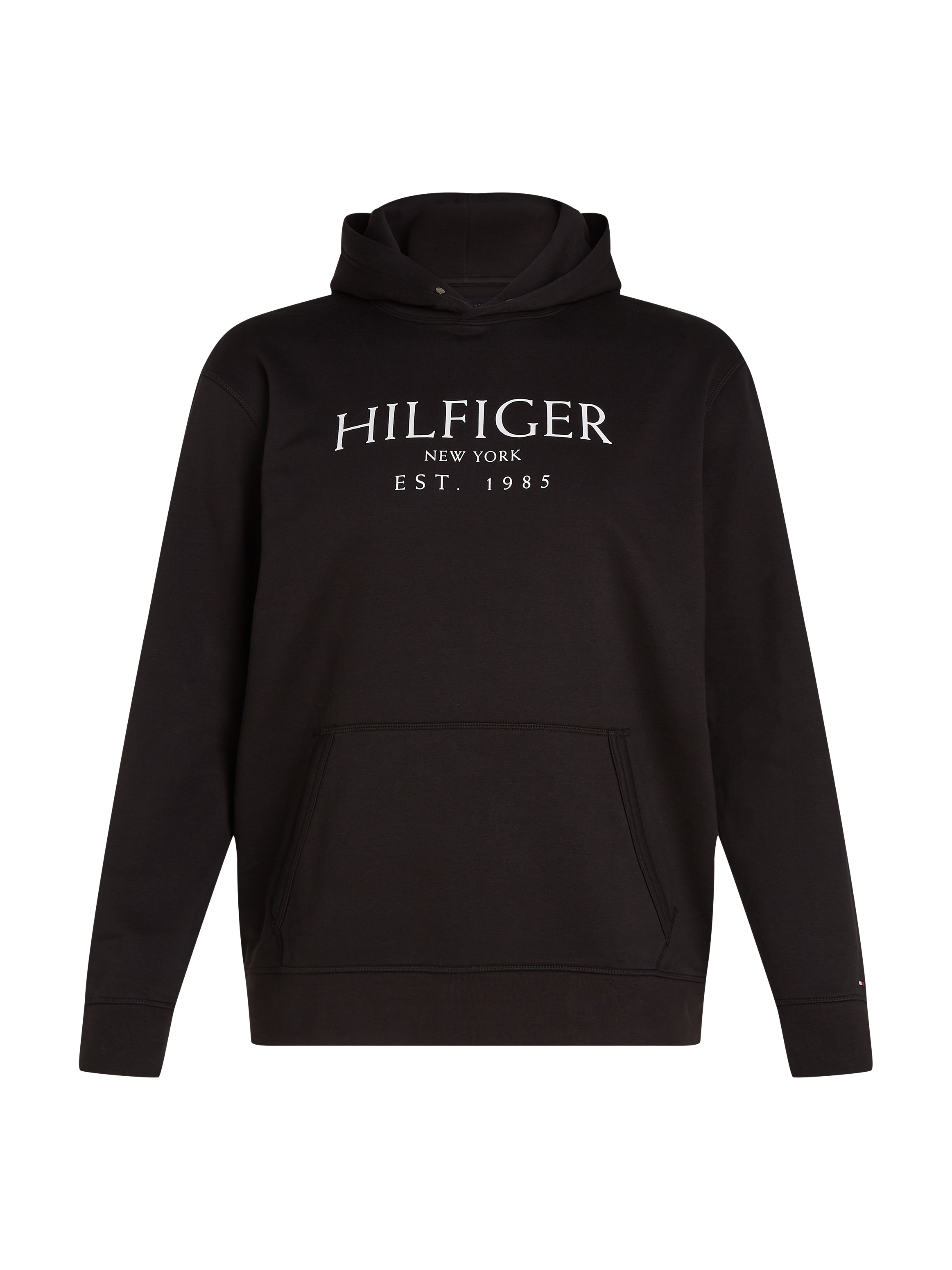 Tommy Hilfiger Big & Tall Hoodie »BT-BIG HILFIGER HOODY-B«, in Großen Größen, mit Logostickerei am Ärmel