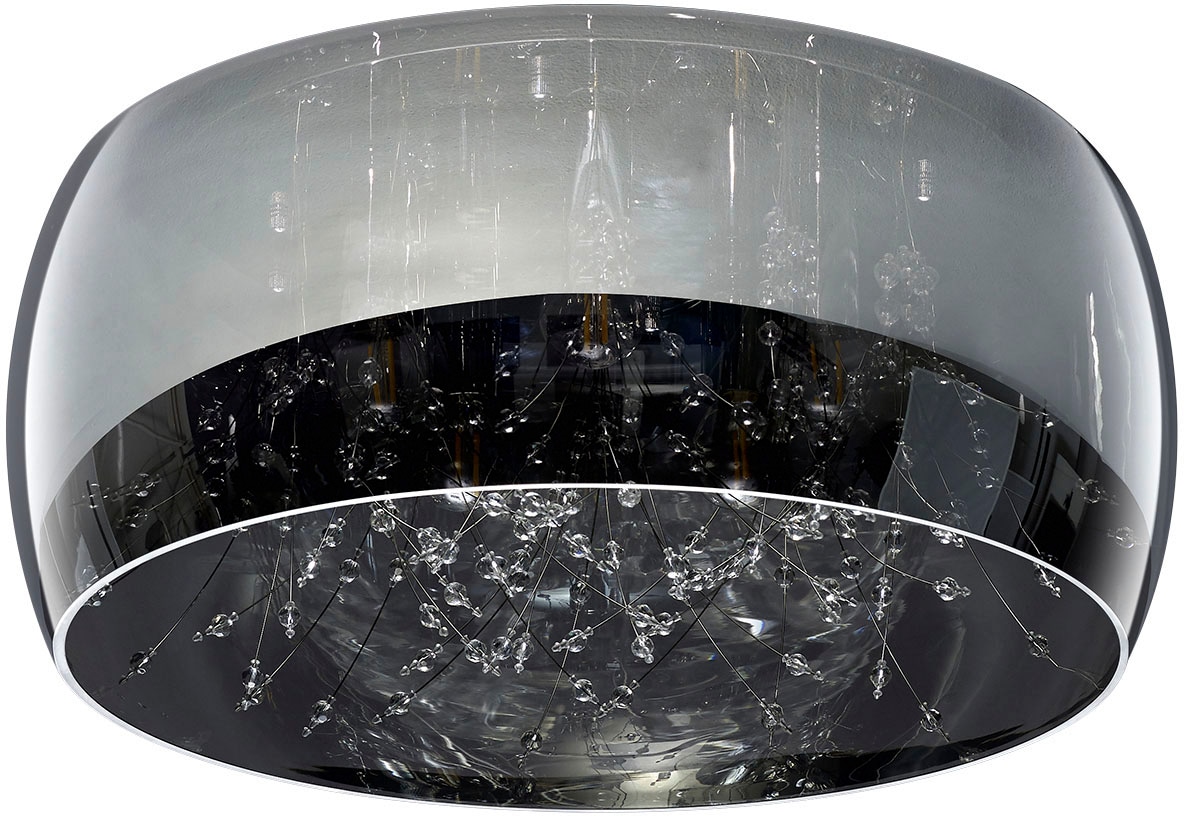 TRIO Leuchten | exkl 5xE14 50cm, »Crystel«, Deckenleuchte mit 5 Leuchtmittel Ø flammig-flammig, Glasschirm Elegante BAUR Deckenlampe