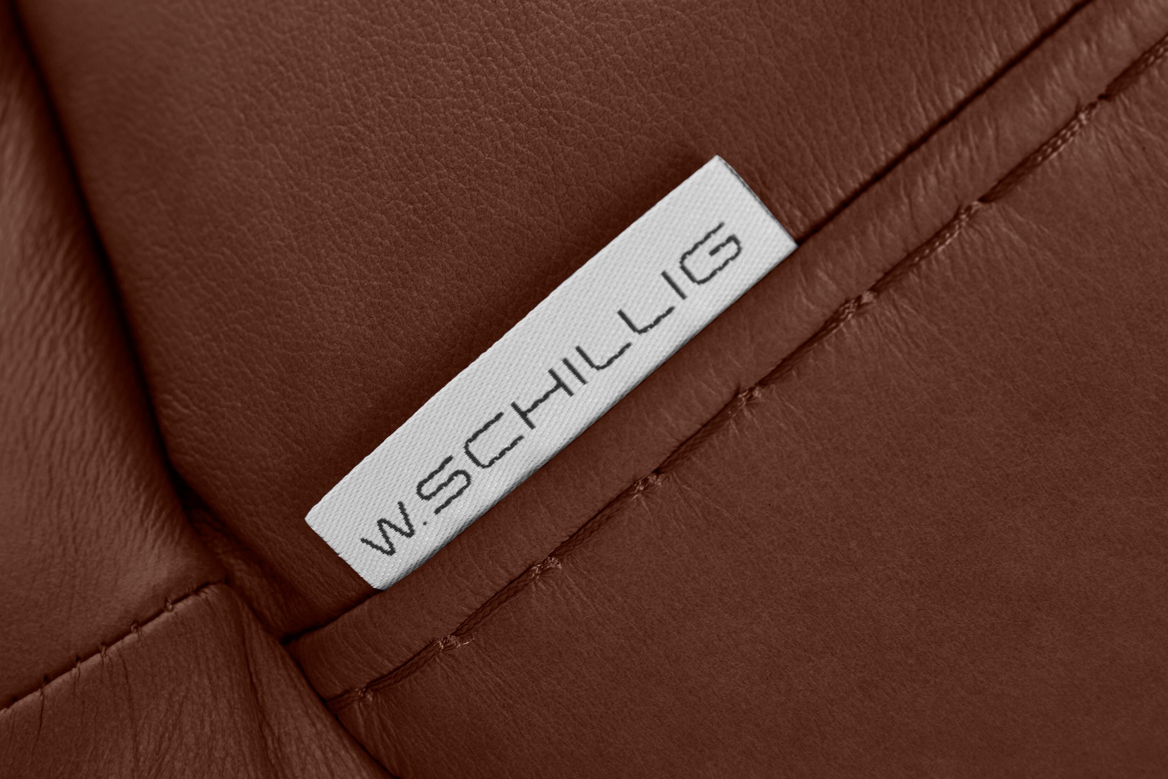 W.SCHILLIG 2,5-Sitzer »montanaa«, mit Metallfüßen in Schwarz pulverbeschichtet, Breite 232 cm