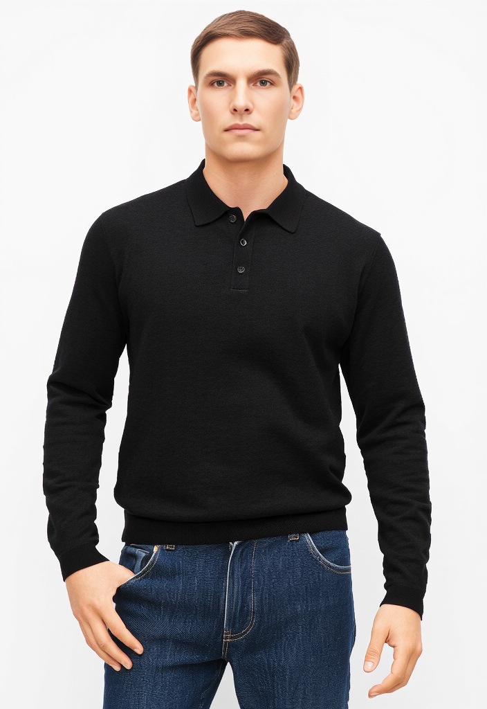 ONLY & SONS Polokragenpullover "ONSWYLER LIFE REG 14 LS POLO KNIT NOOS" günstig online kaufen