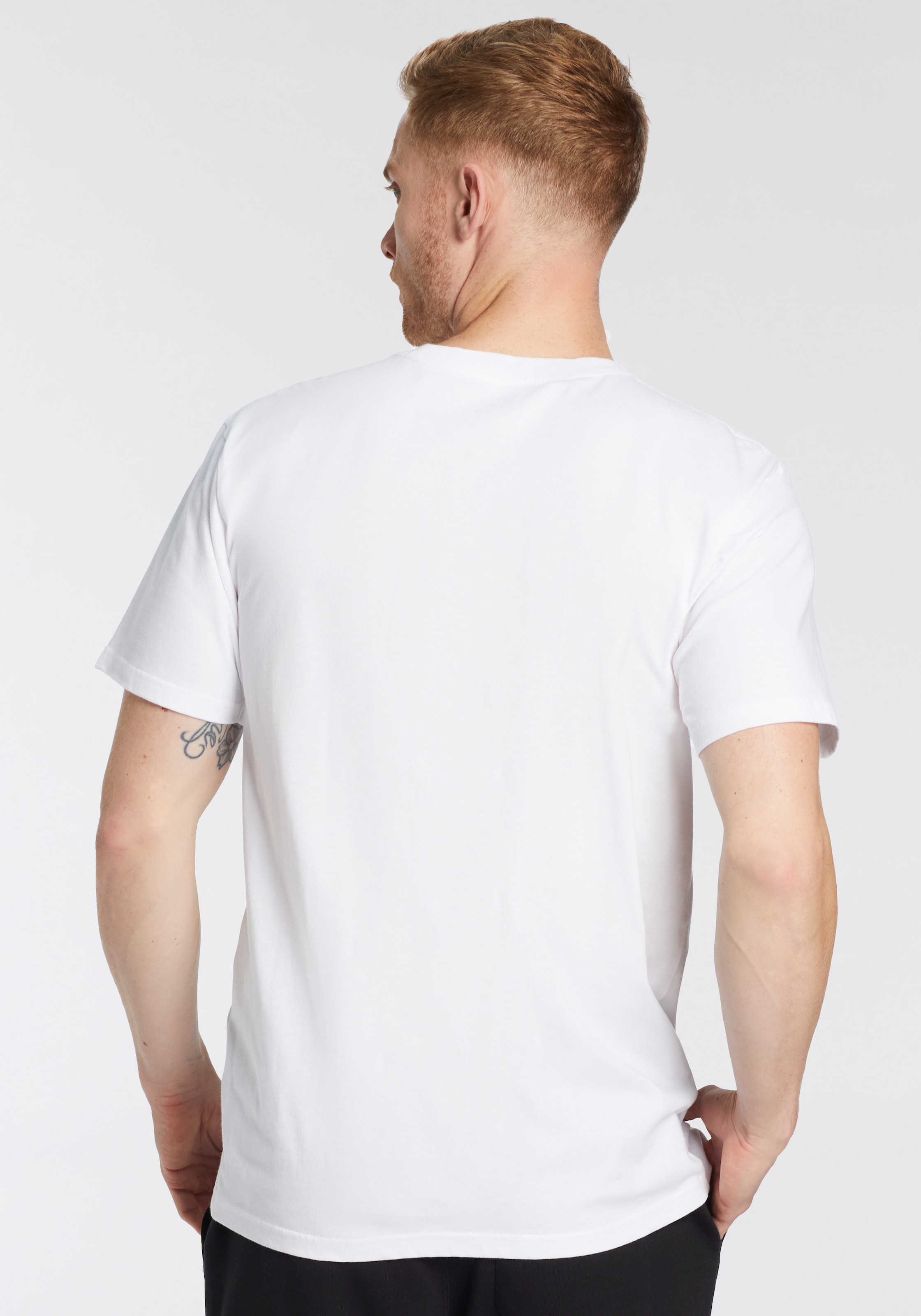 Quiksilver T-Shirt »FLYING DISC UNDERTO SHORT SLEEVE PACK YM«, (2 tlg.), Doppelpack T-Shirt mit Print