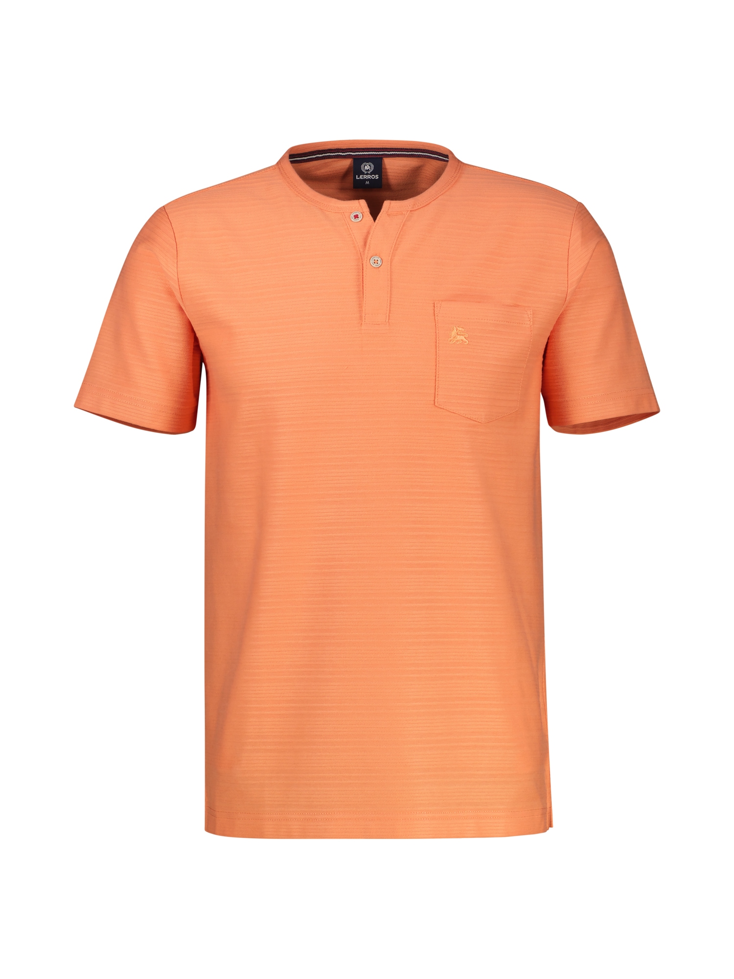 LERROS Henleyshirt »LERROS Serafino-Shirt, sommerlich-tonal gestreift«