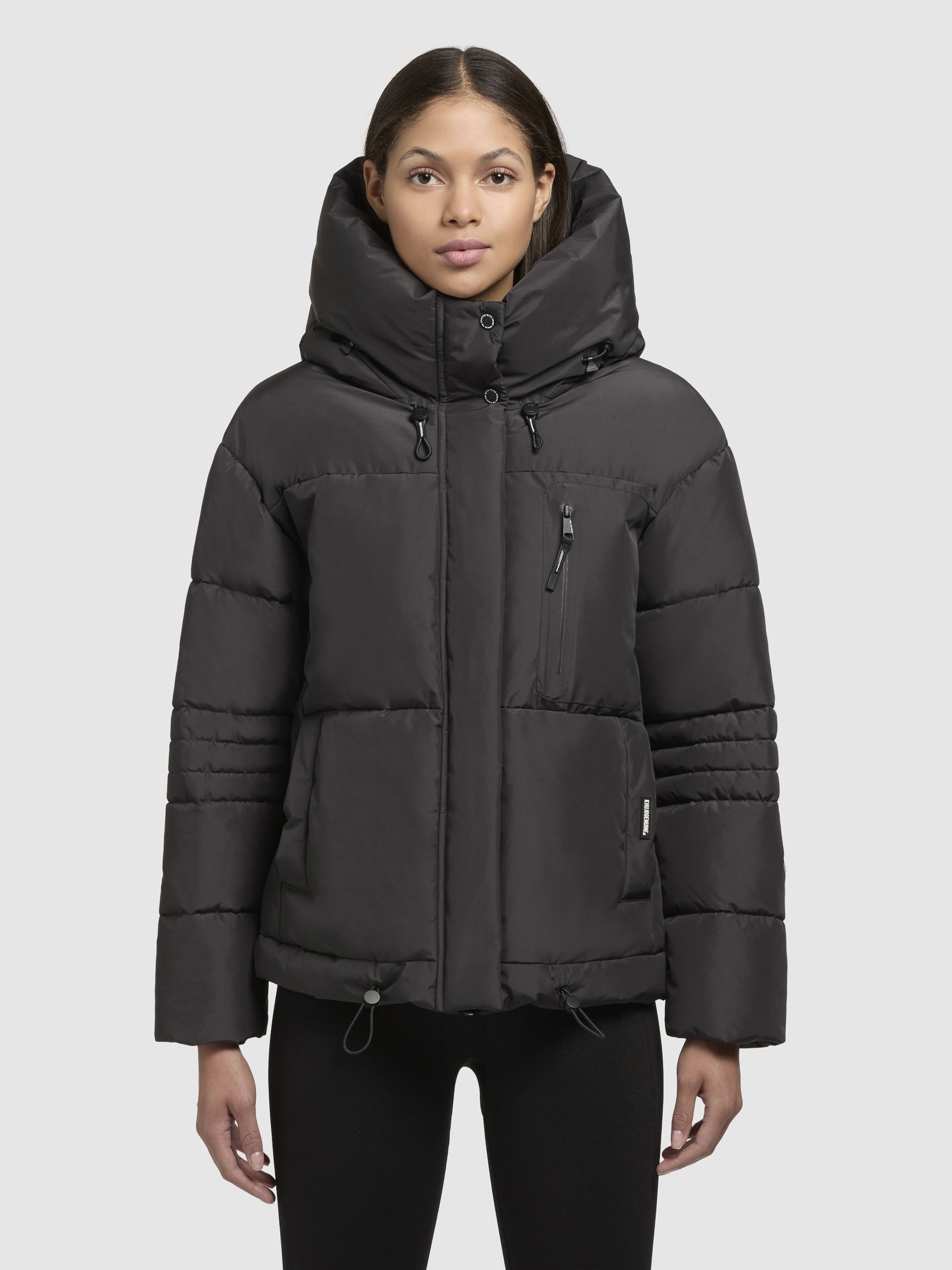 khujo Steppjacke »PEEKE«, mit Kapuze