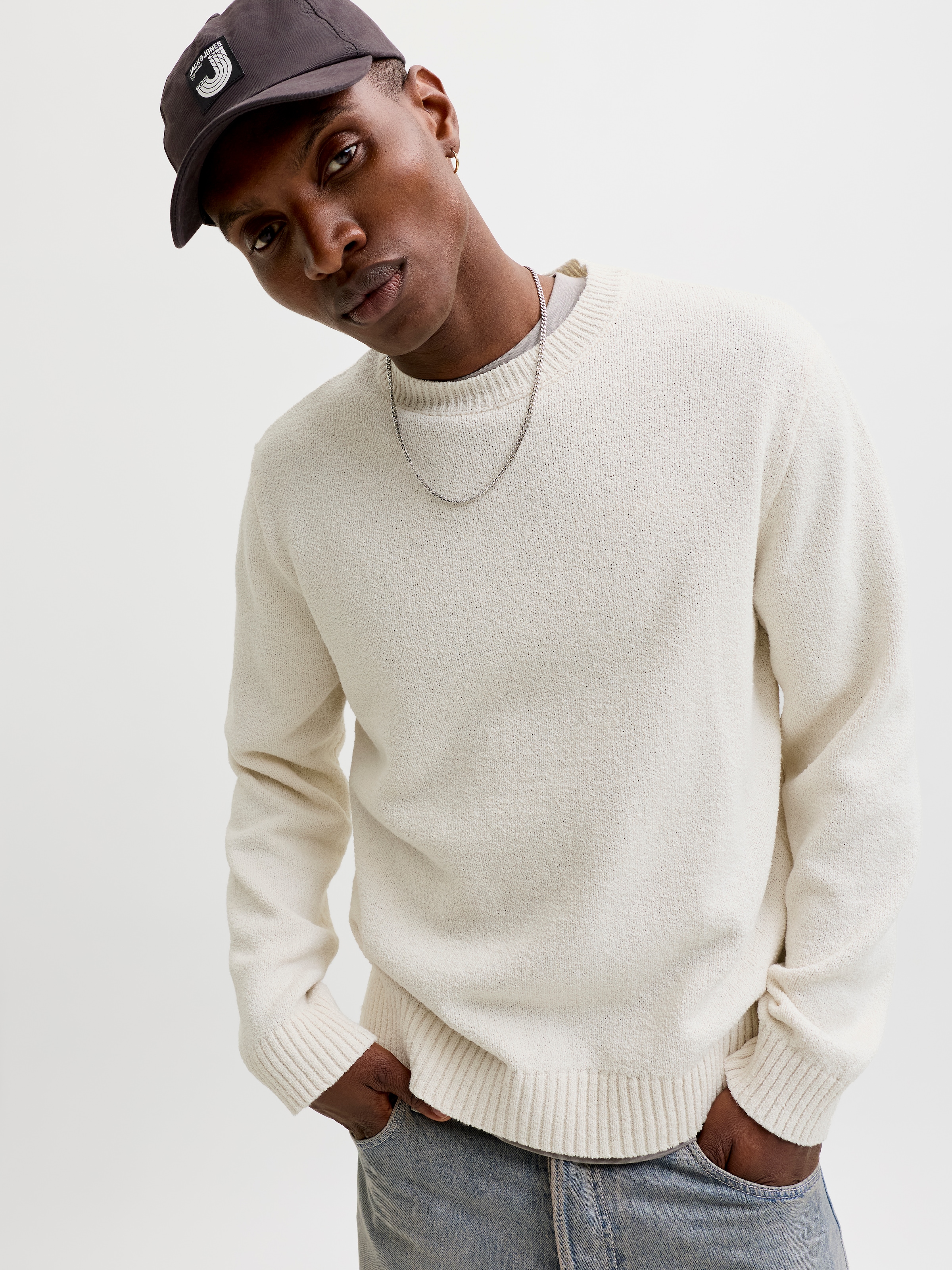 Jack & Jones Rundhalspullover »JORNORREBRO CATSKILLS KNIT CREW NECK SN«