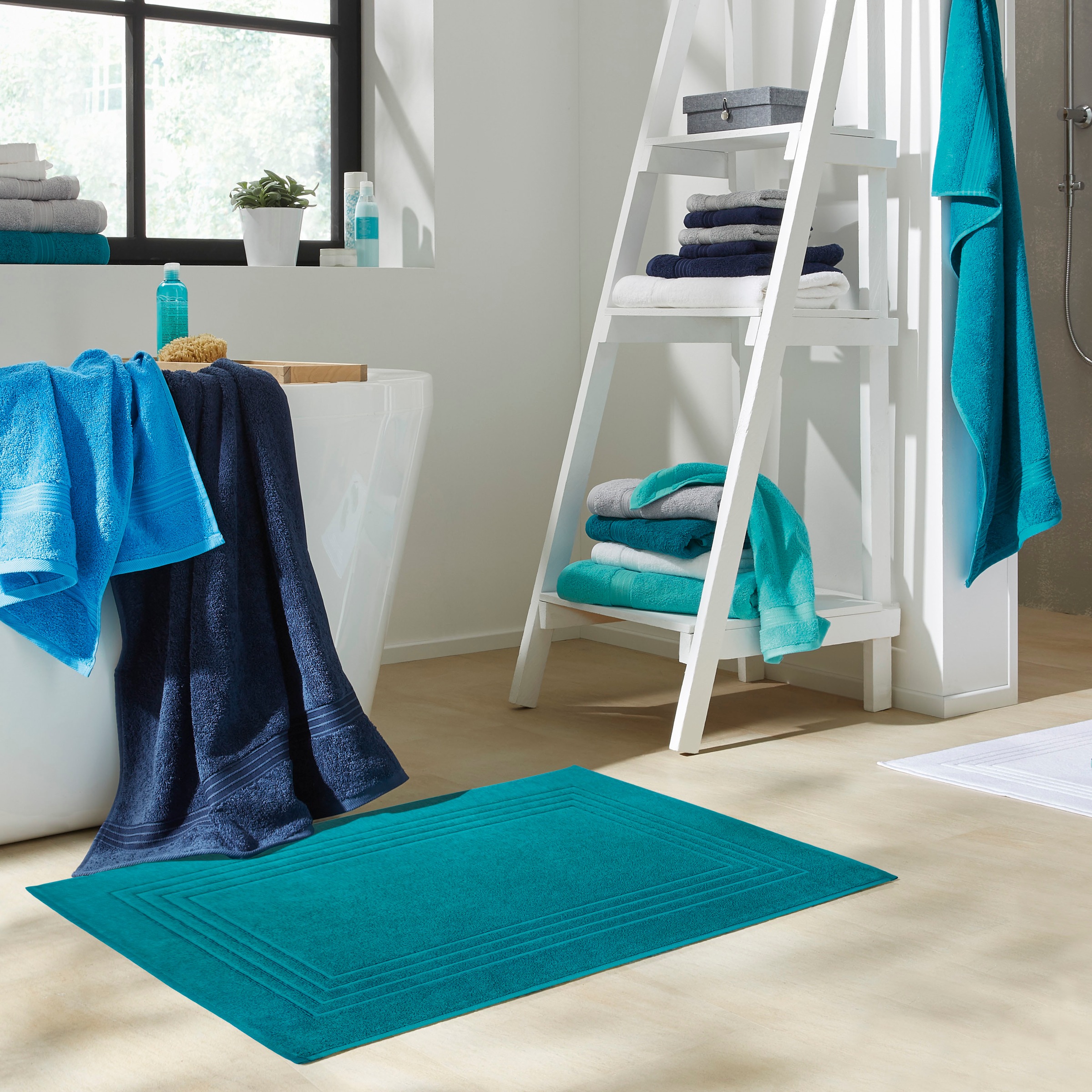 Dyckhoff Badematte "Siena" Höhe 3 mm beidseitig nutzbar 2er Set günstig online kaufen