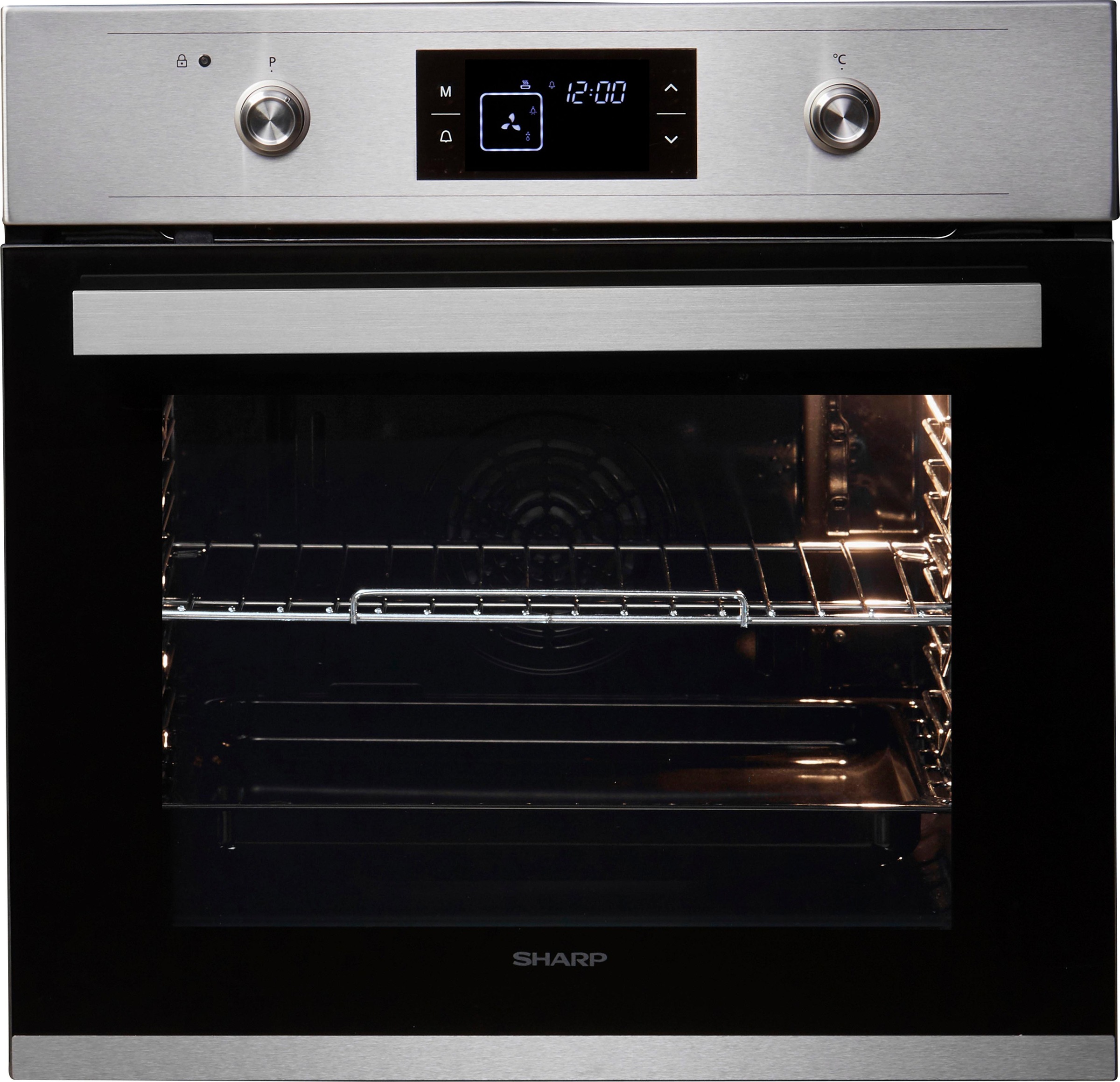 Sharp Pyrolyse Backofen  »K-61V28IM1-EU«, Pyrolyse-Selbstreinigung