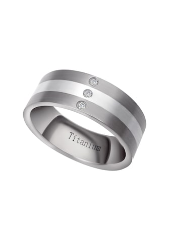 Partnerring »Schmuck Geschenk "LIEBE" Titan«