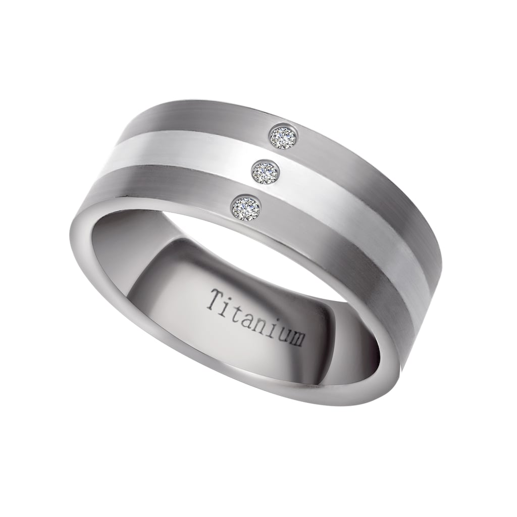 Firetti Partnerring »Schmuck Geschenk "LIEBE" Titan«