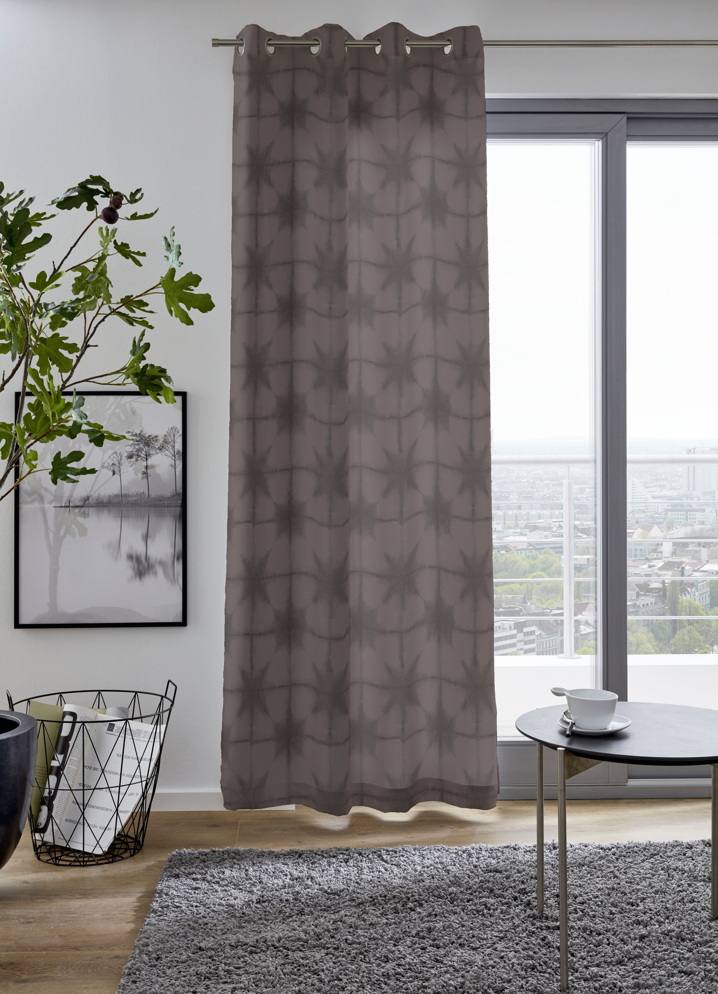 my home Vorhang "OSLO" Ösen 1 Stk. tlg., verschiedene Größen günstig online kaufen