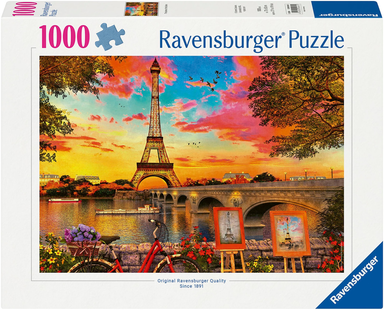 Ravensburger Puzzle »Paris und die Seine«, Made in Germany