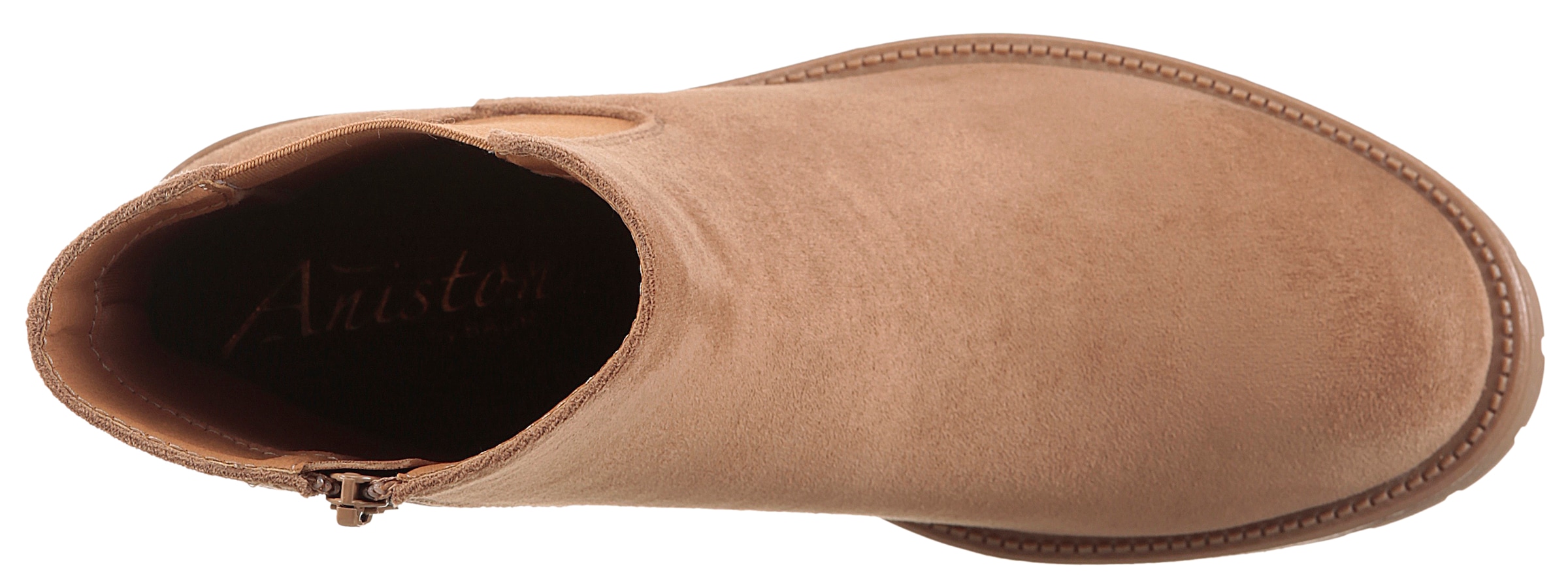 Aniston SHOES Chelseaboots  Stiefelette mit Reißverschluss und Stretcheinsatz - NEUE KOLLEKTION