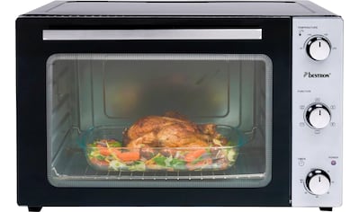 Minibackofen »AOV55, 2-in-1 Gerät«, mit Drehspieß, Edelstahl, Schwarz