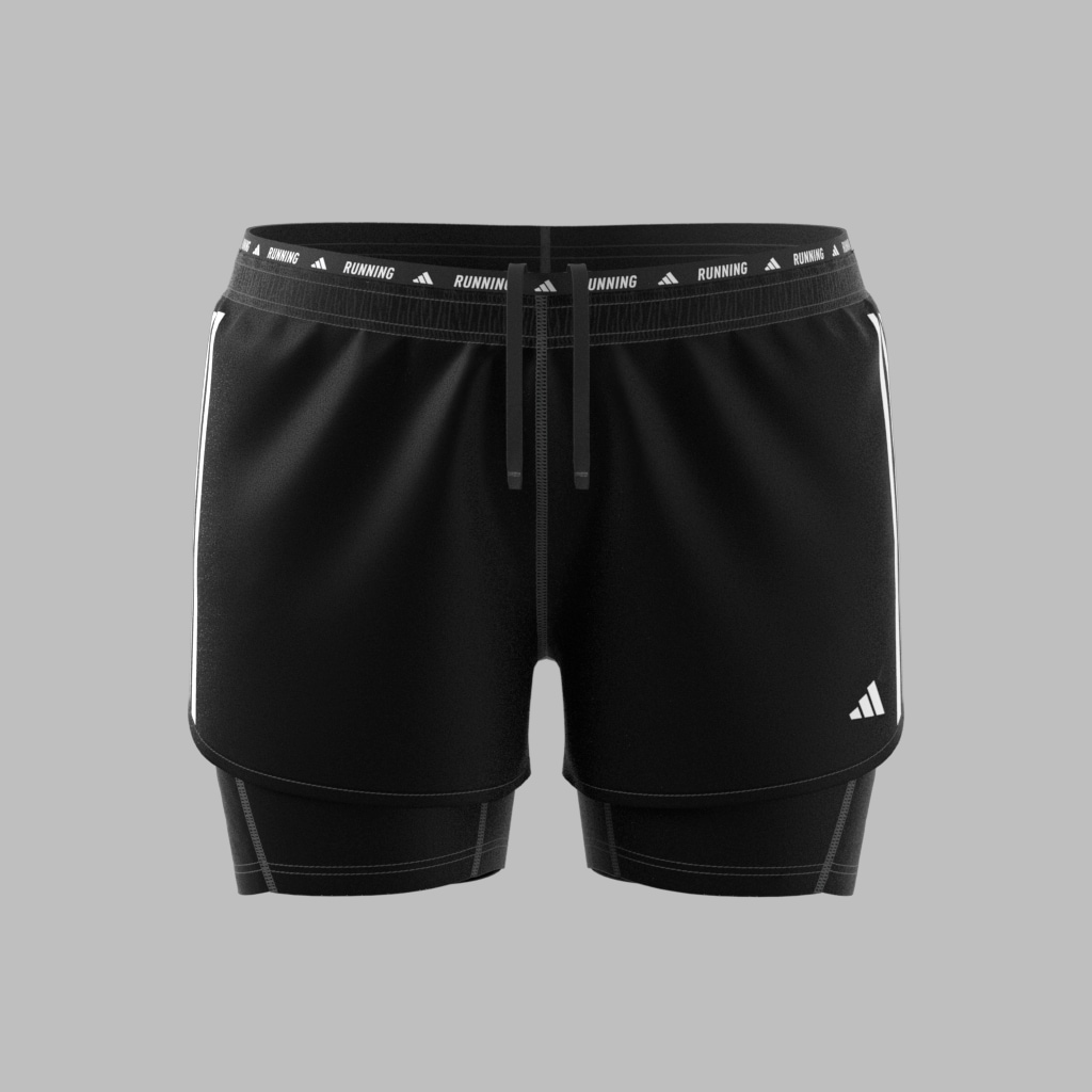adidas Performance Laufshorts "OTR E 3S 2in1 S" günstig online kaufen