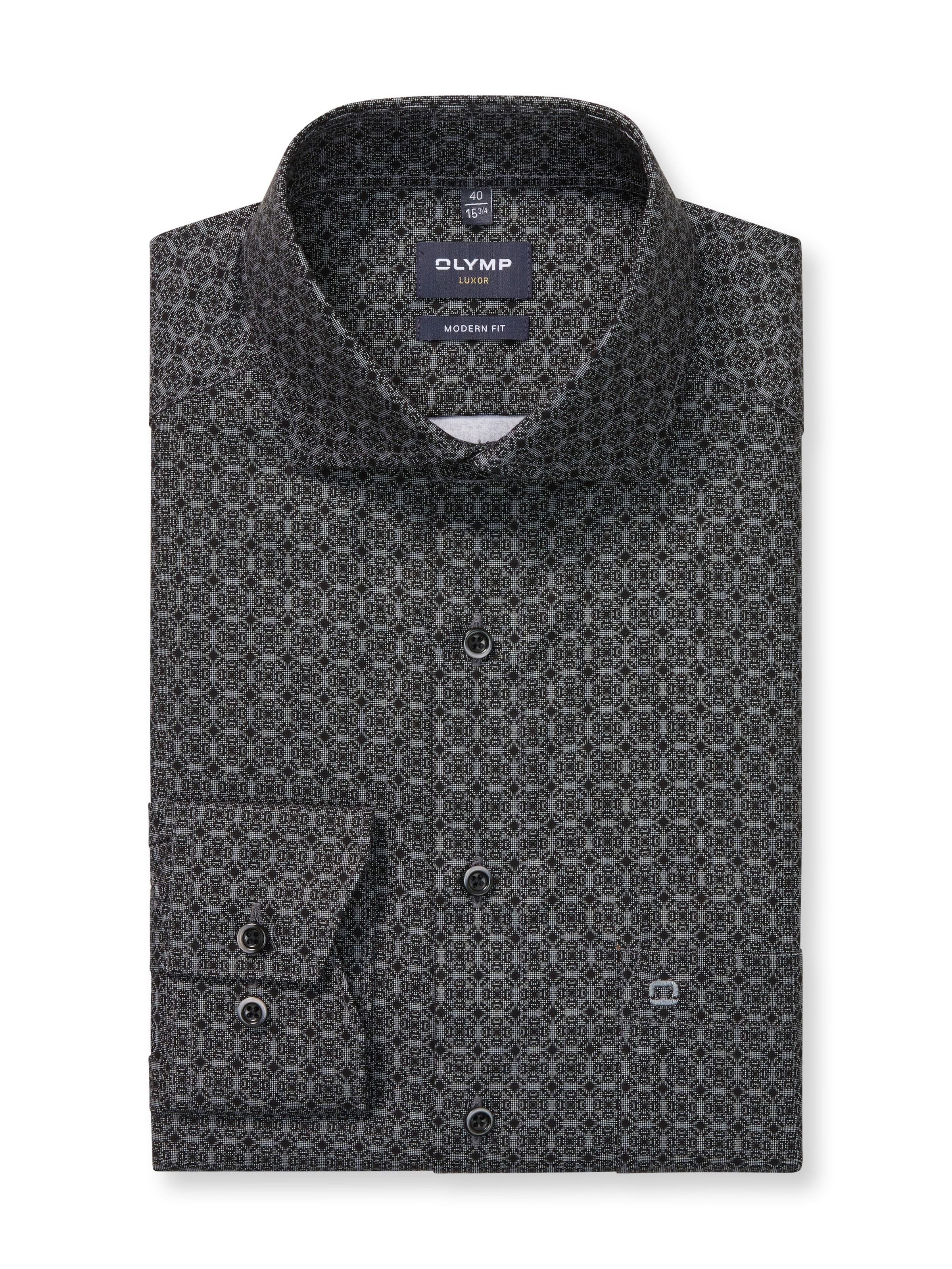 OLYMP Langarmhemd "Luxor modern fit", Royal-Kentkragen, Businesshemd, moder günstig online kaufen