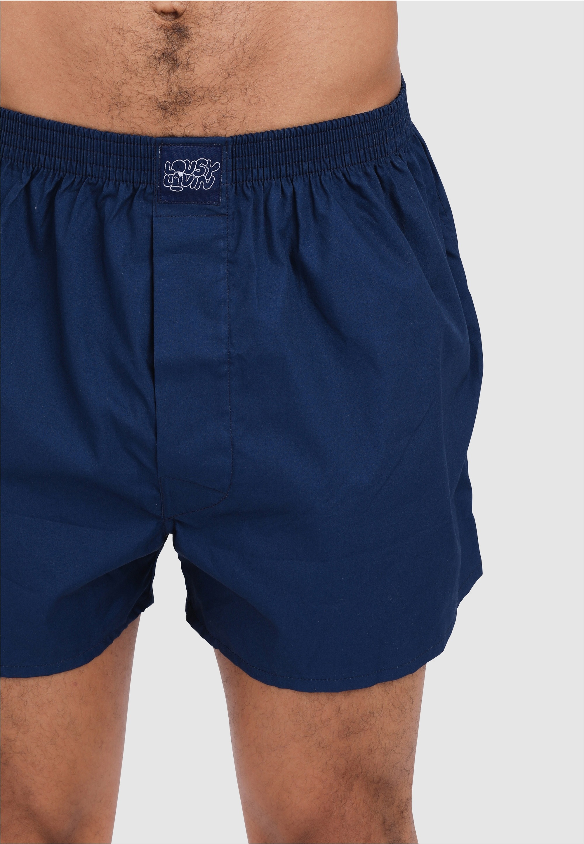 Lousy Livin Boxershorts »3Pack Boxershorts Plain 3 Pack« 3er-Pack mit lockerem Schnitt