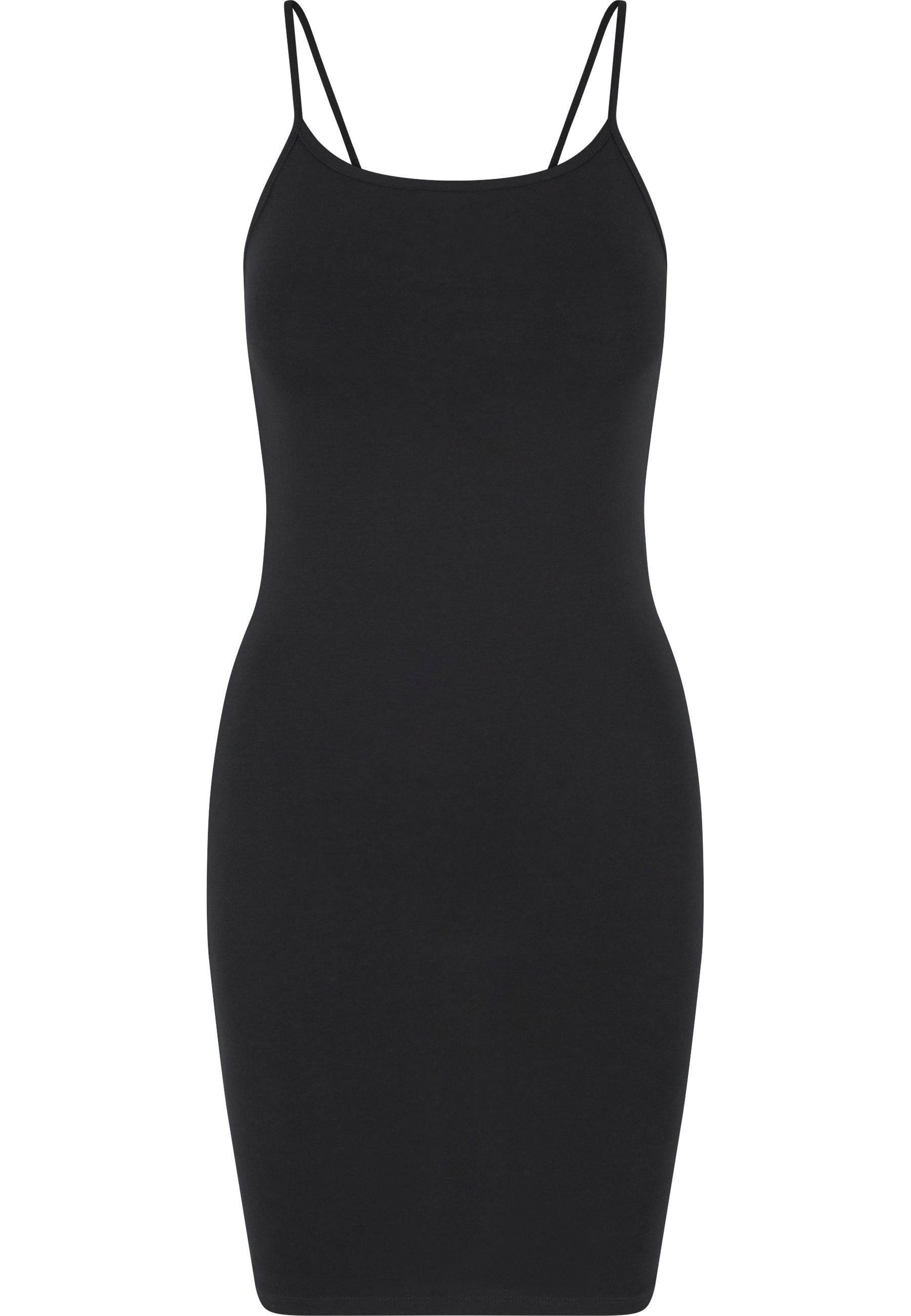 URBAN CLASSICS Shirtkleid "Urban Classics Damen Ladies Stretch Jersey Slim günstig online kaufen