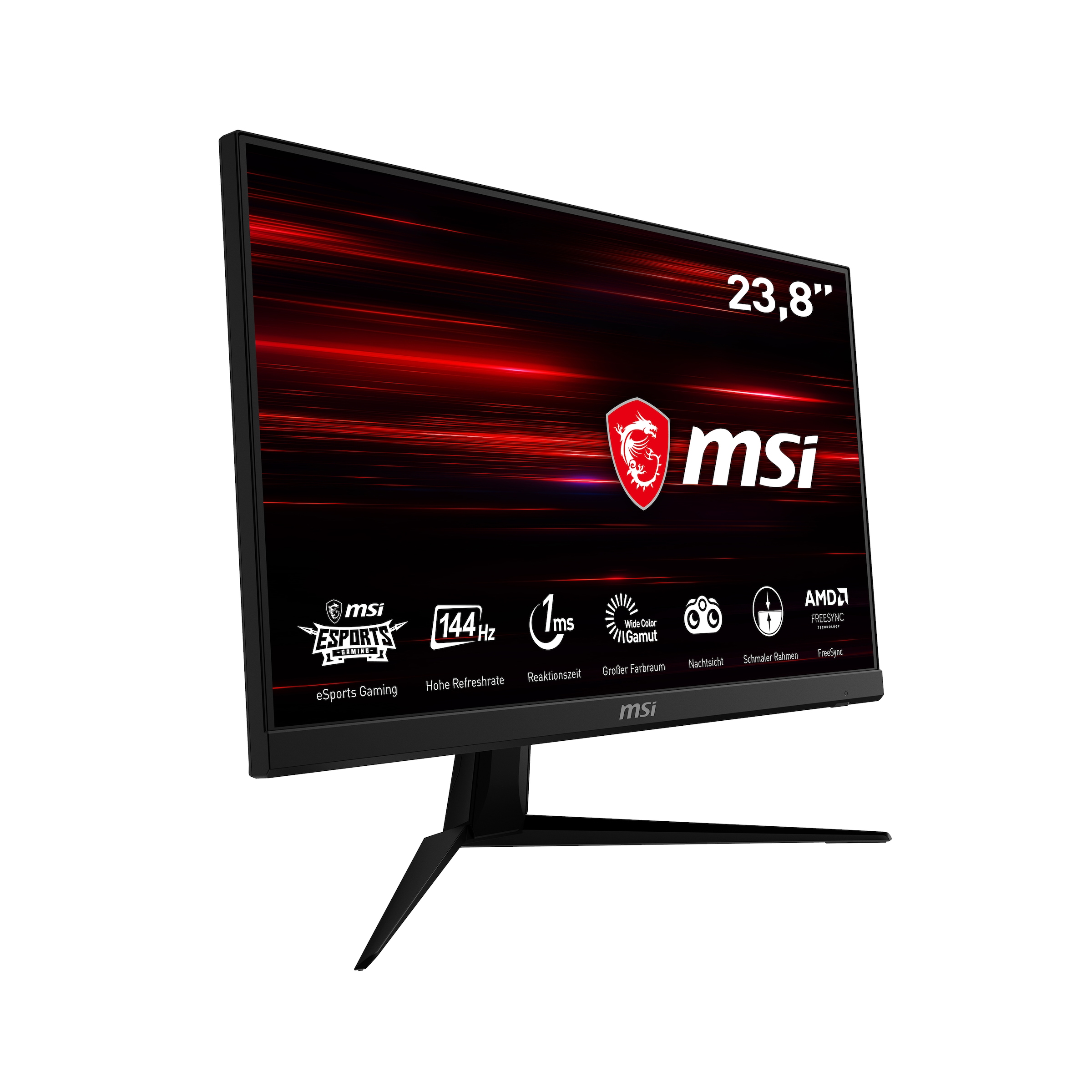 Hyrican Gaming-PC-Komplettsystem »Rockstar SET02178«, inklusive 24" Monitor MSI Optix G241