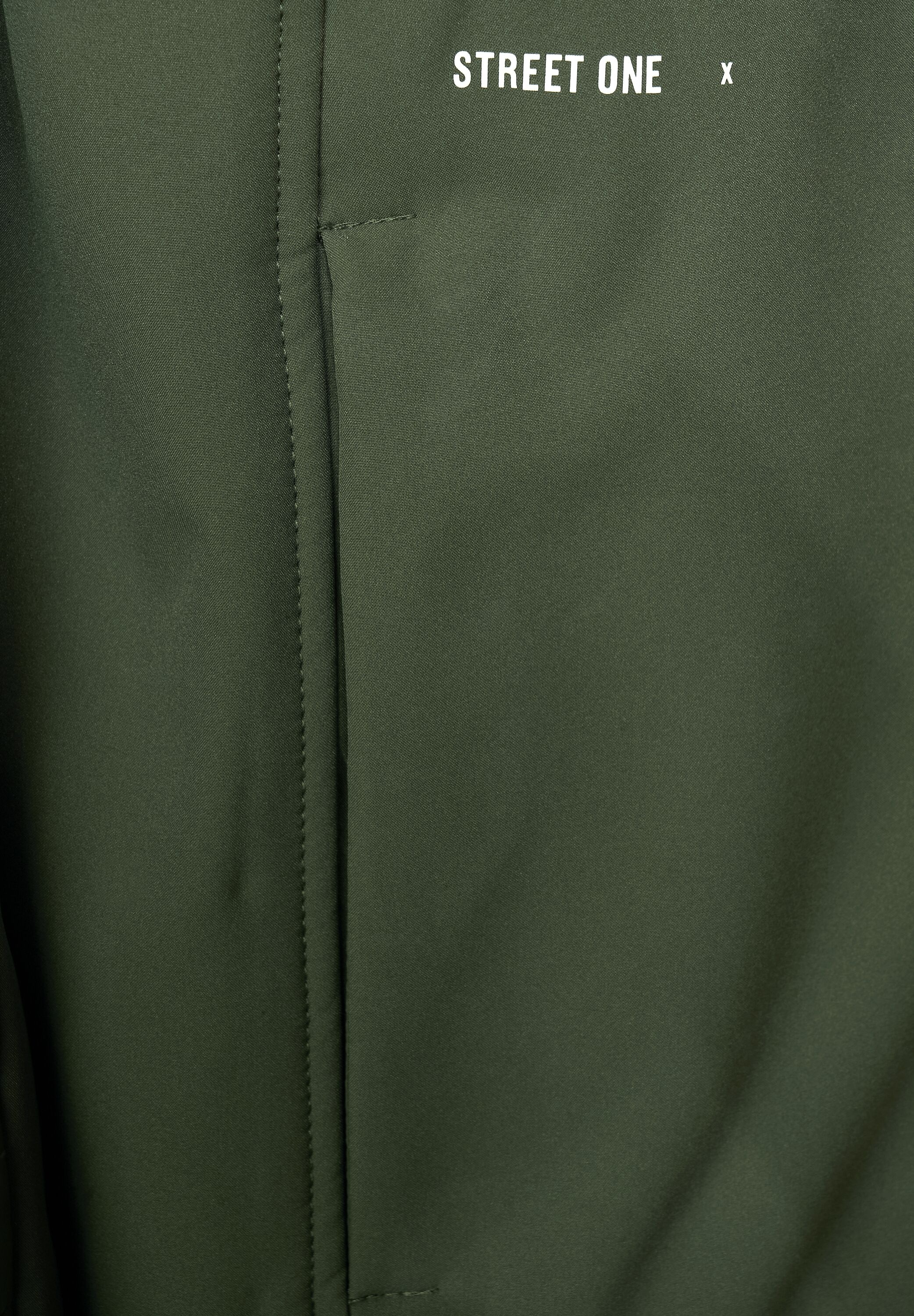 STREET ONE Softshelljacke, mit Kapuze, mit Materialmix