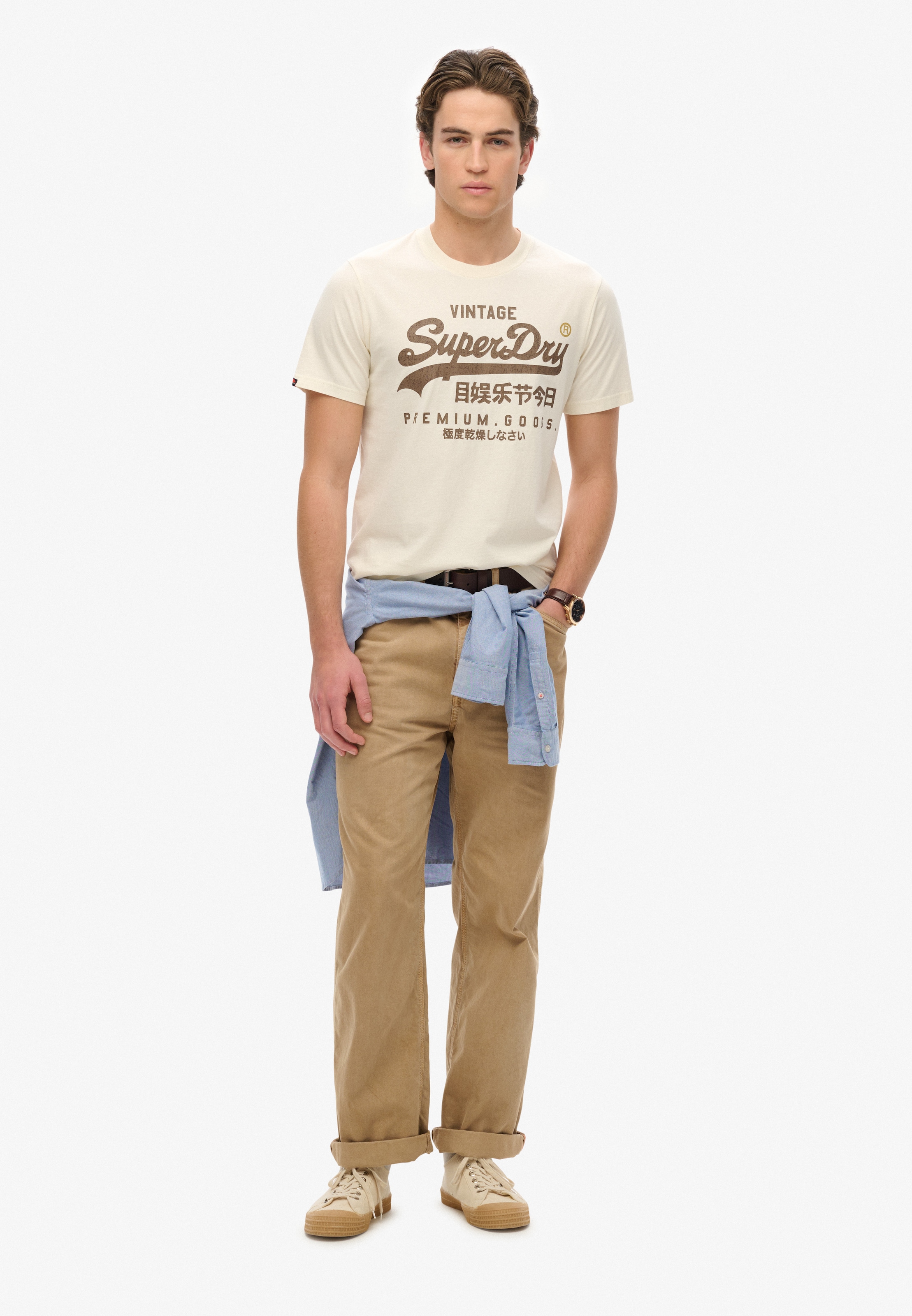 Superdry Rundhalsshirt »VL WORKWEAR RELAXED TEE«