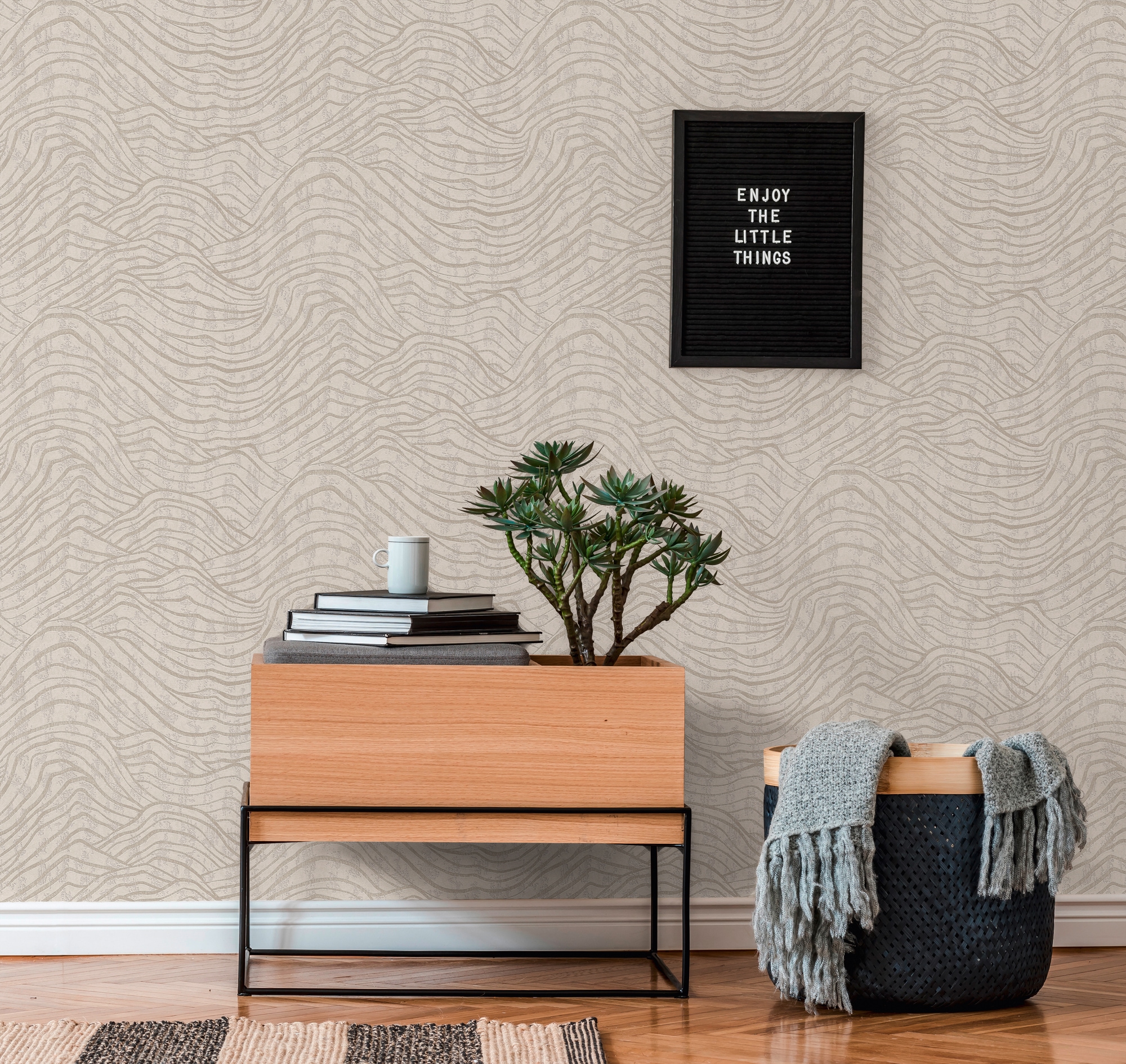 A.S. Création Vliestapete »Jade 2 3D-Tapete Mustertapete Metallic-Effekt 3D« leicht glänzend strukturiert Vliestapete Grafik für Schlafzimmer Küche Wohnzimmer 3D Design modern