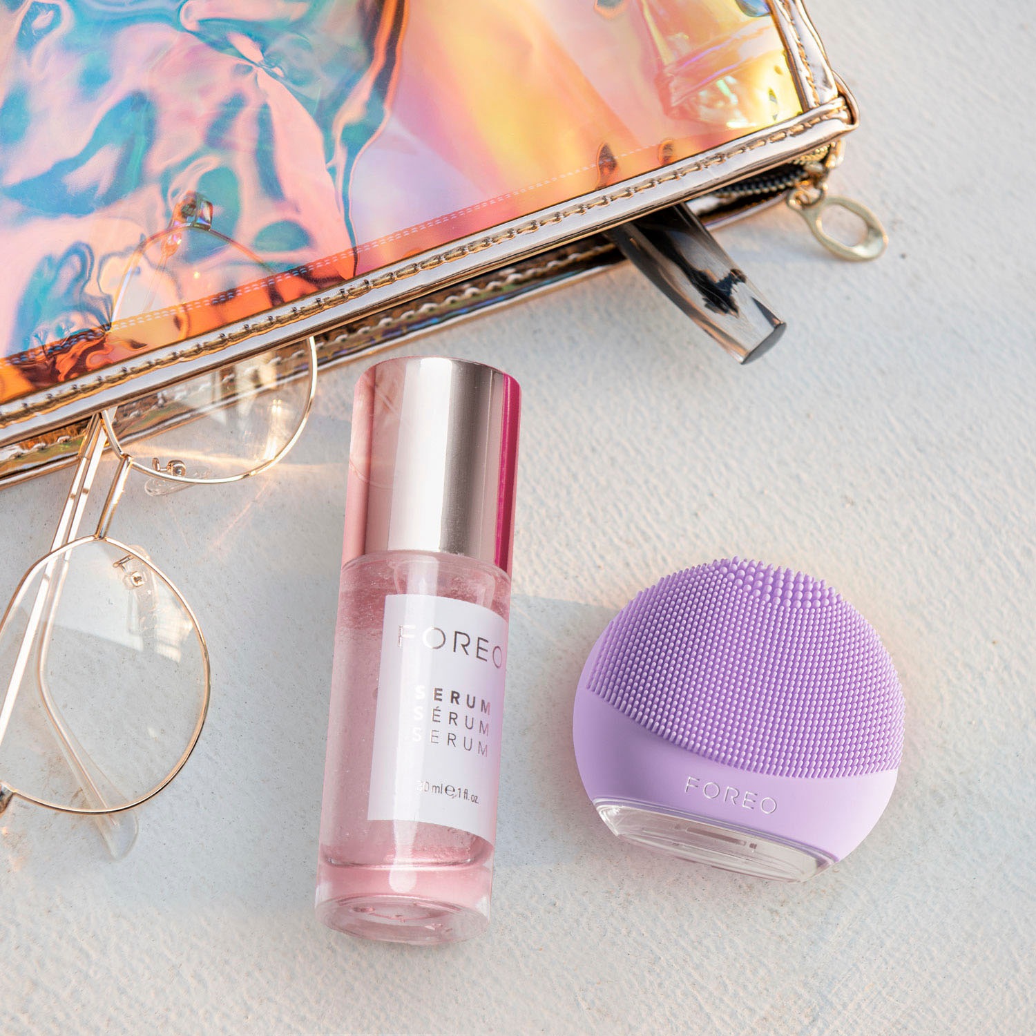FOREO Elektrische Gesichtsreinigungsbürste »LUNA™ 4 go«