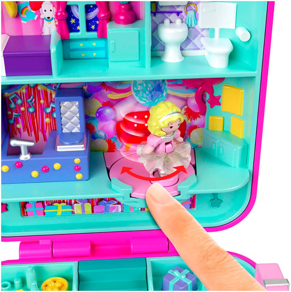 Polly Pocket Spielwelt »Mattel 80th Anniversary Collector Compact«