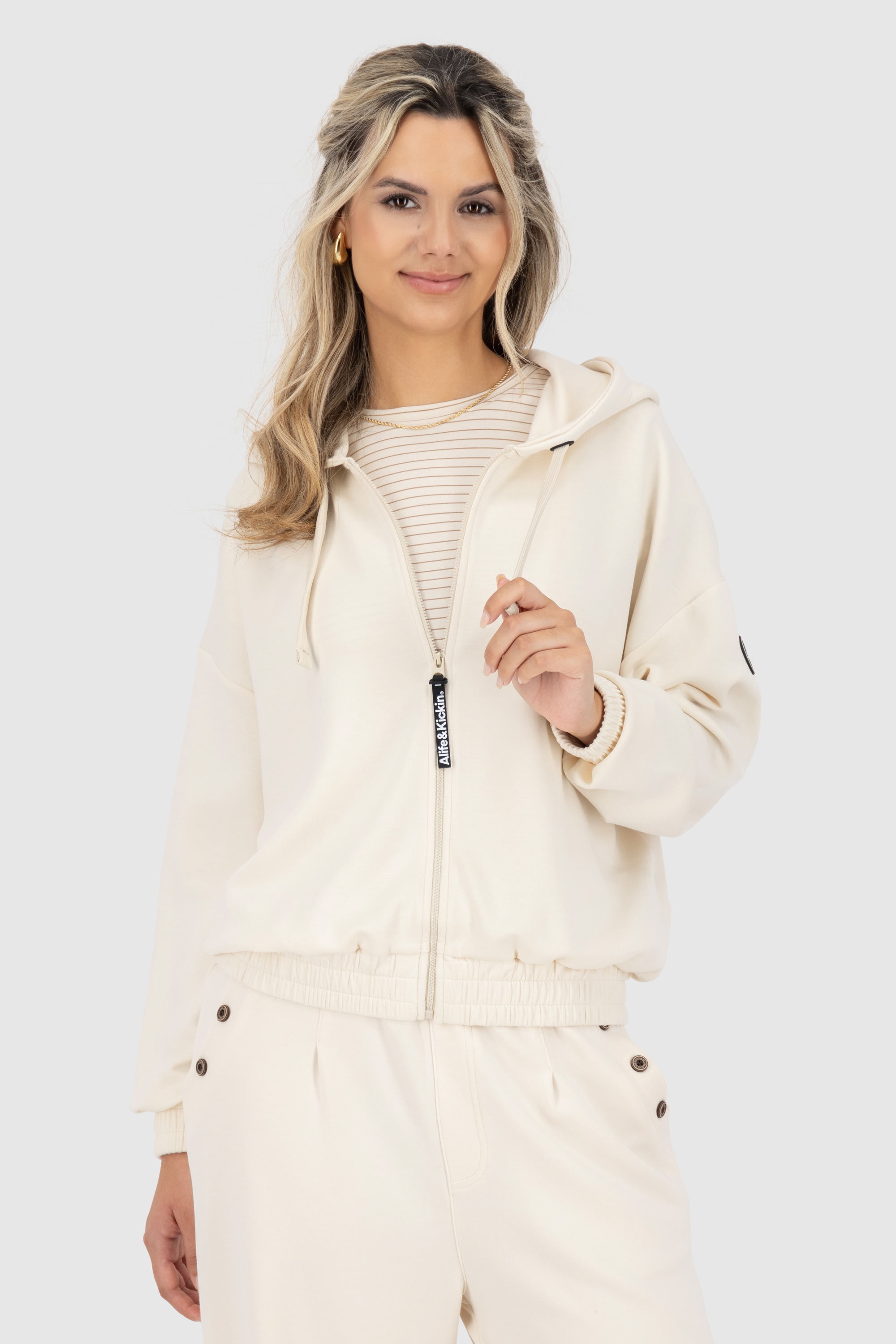 Alife & Kickin Kapuzensweatjacke »Damen JanneAK T«