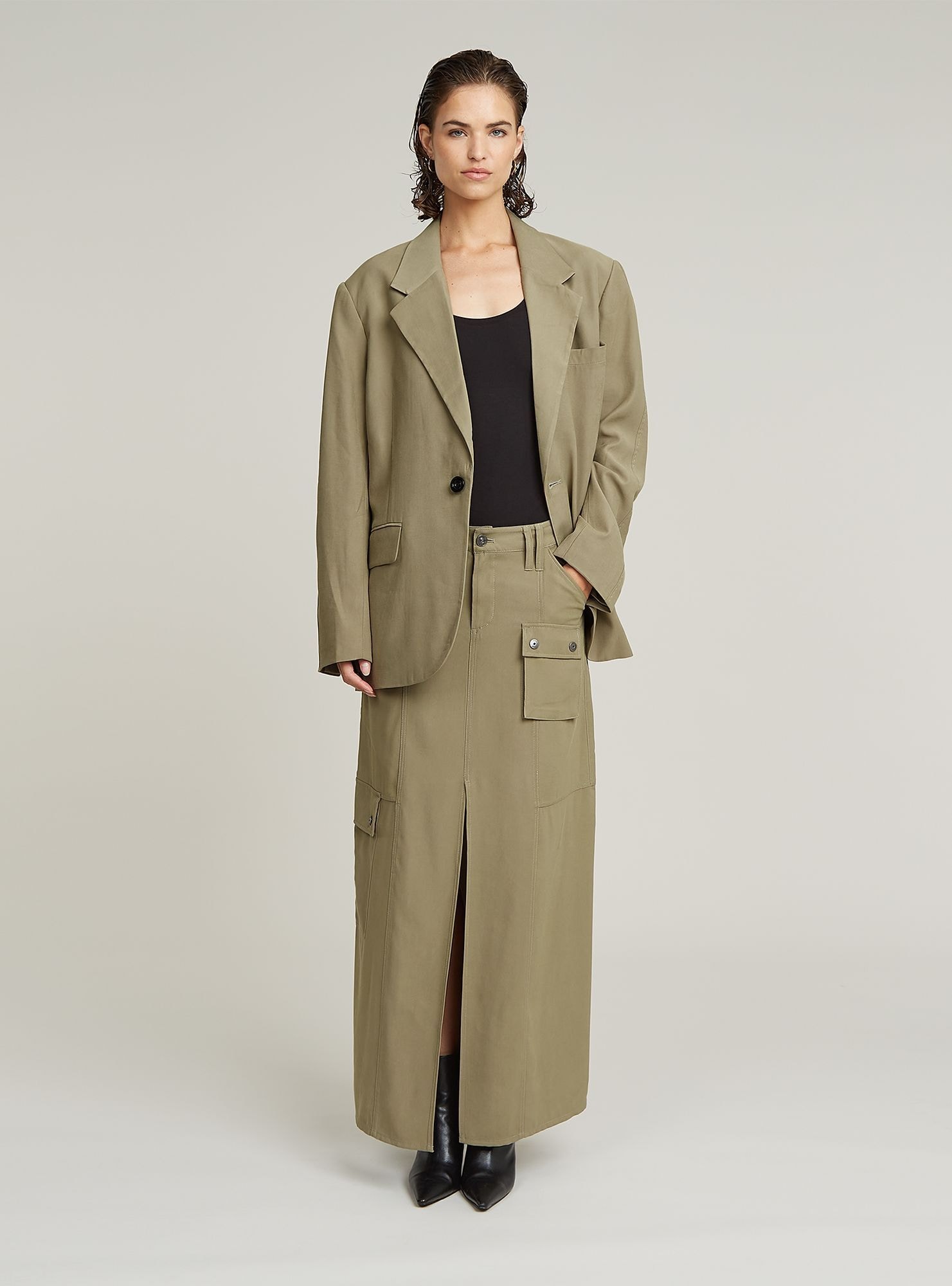 G-STAR Maxikleid »Fluid Langer Rock«