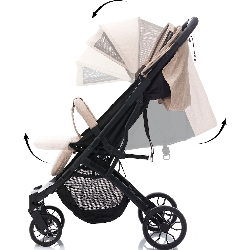 Fillikid Kinder-Buggy »Fill Styler Elite, sand melange«, 22 kg