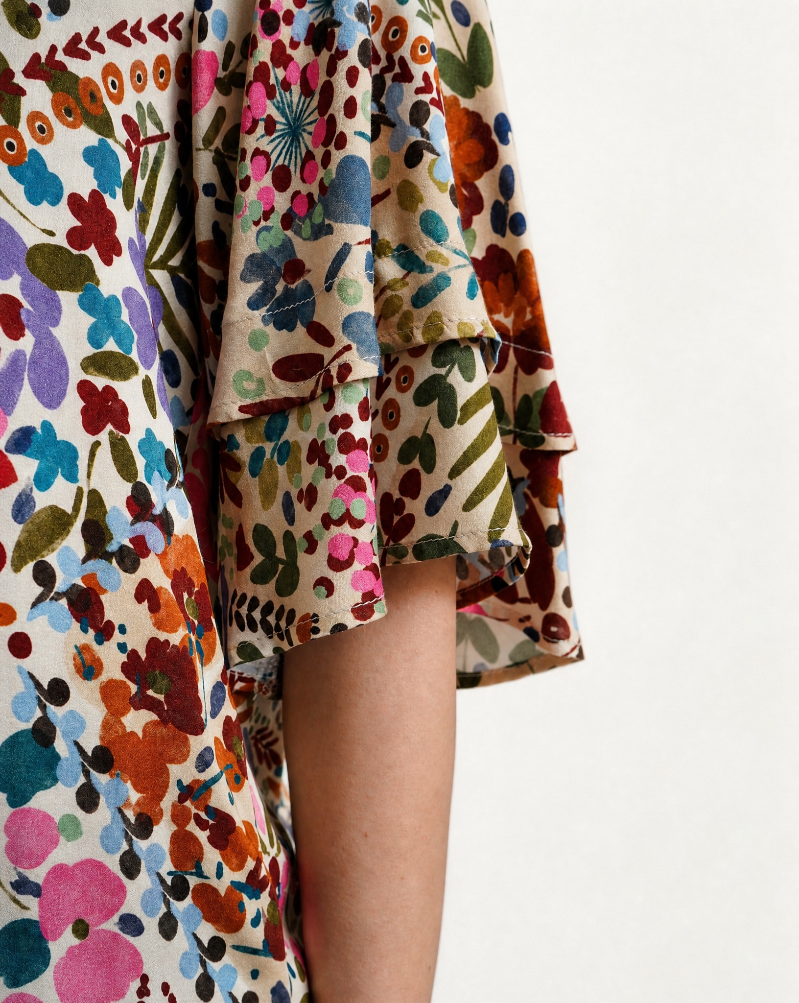Smith & Soul Kurzarmbluse mit All Over Print