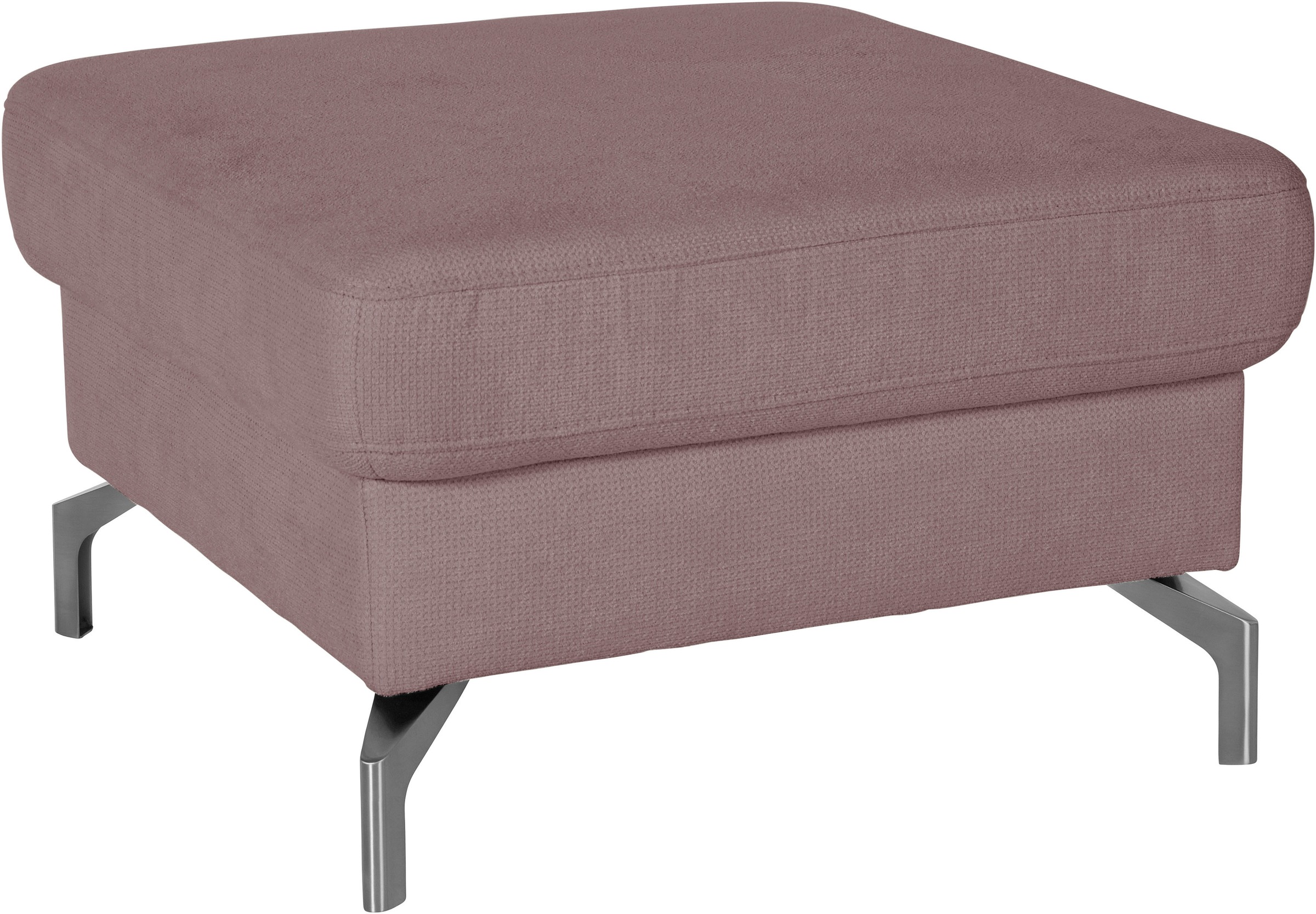 sit&more Hocker »Percy«, Fußhöhe 15cm, wahlweise mit unterschiedlichen Fußfarben