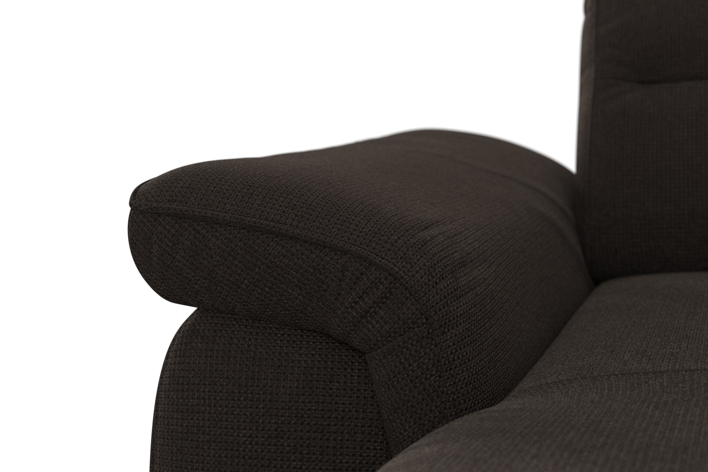 sit&more Wohnlandschaft »Sinatra U-Form«, optional mit Kopfteilverstellung und Armteilfunktion, Metallfüße