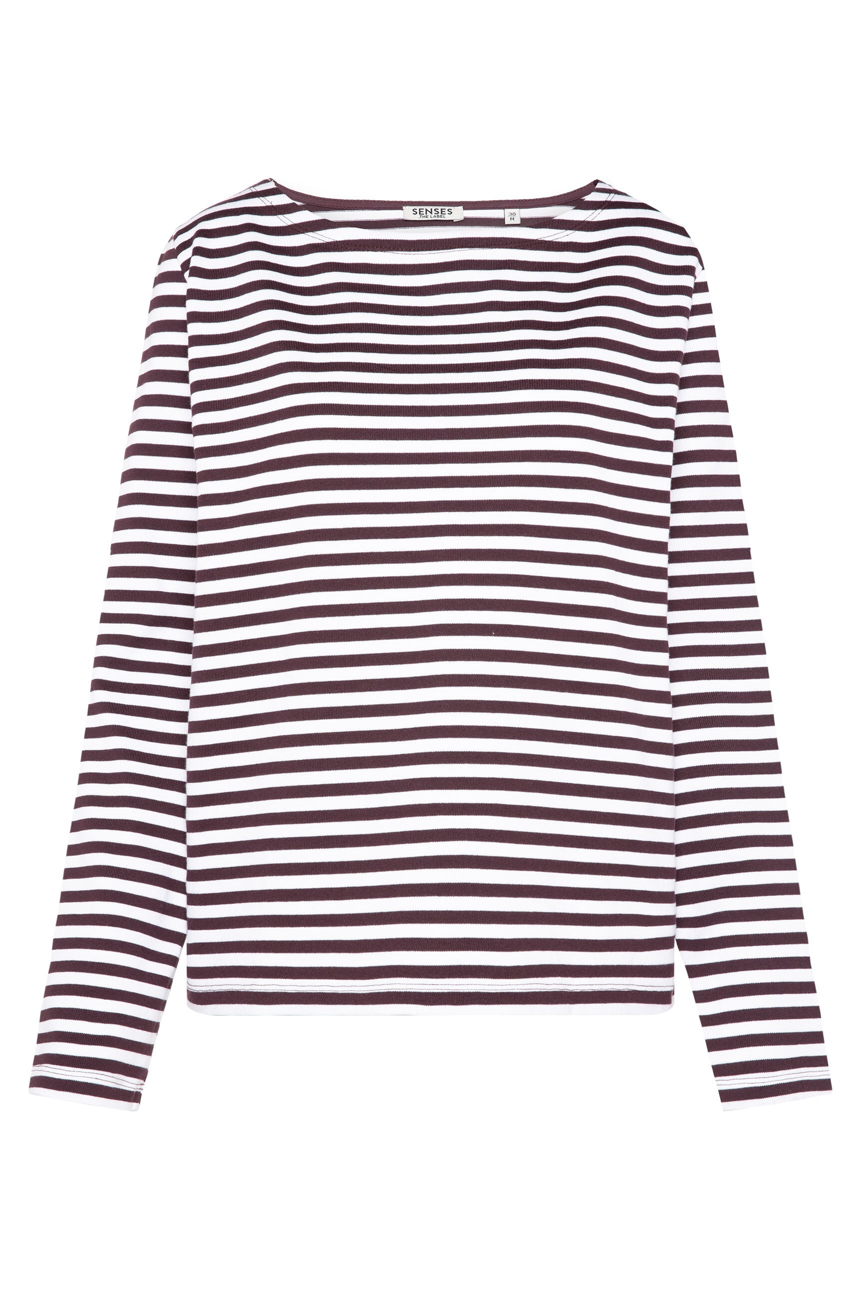 SENSES.THE LABEL Rundhalsshirt, aus Baumwolle