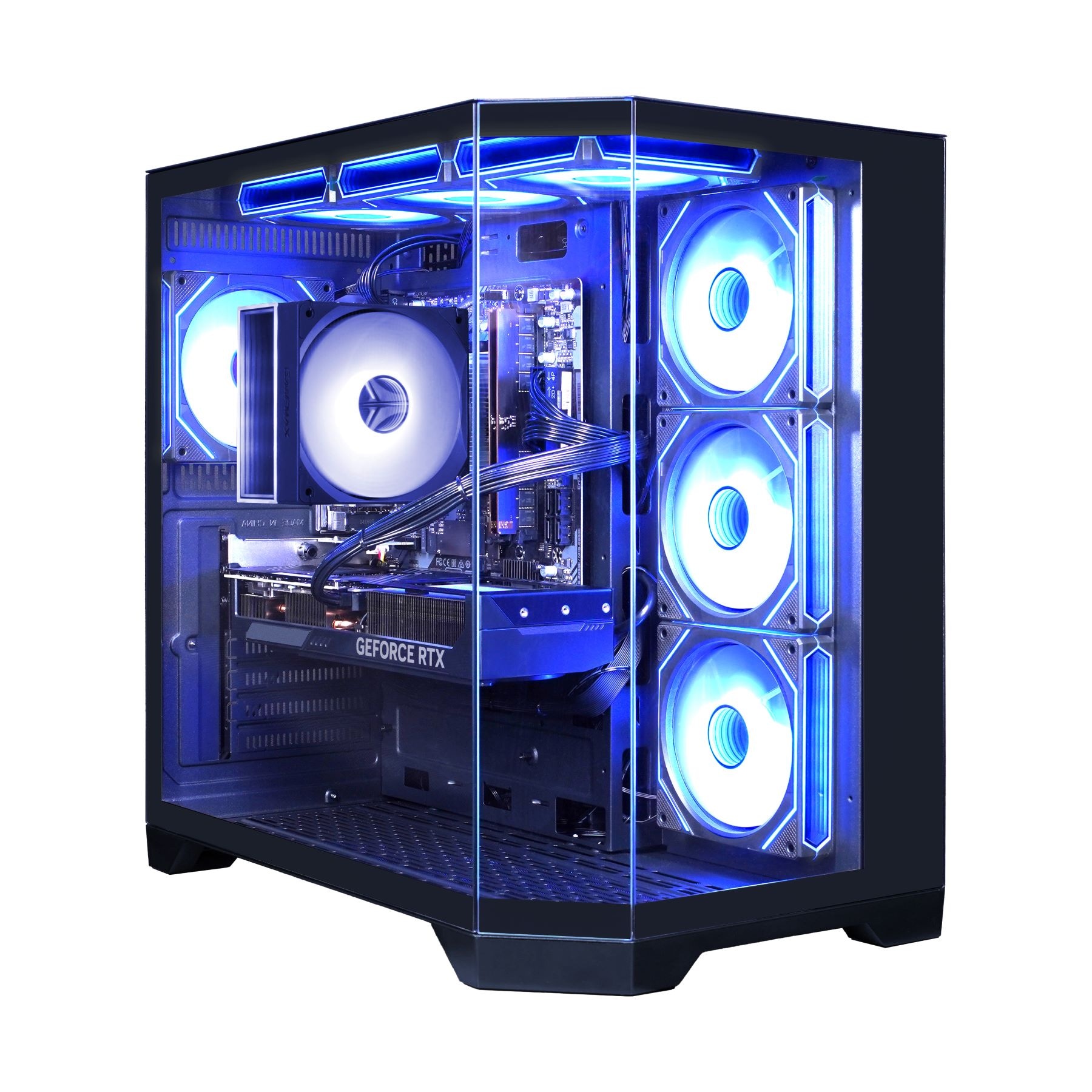 GAMEMAX PC-Komplettsystem »MegaDeal Gaming-PC-Set HYPE-A BK«, Windows 11 + MSI PRO MP273A LED-Monitor, 69cm (27")