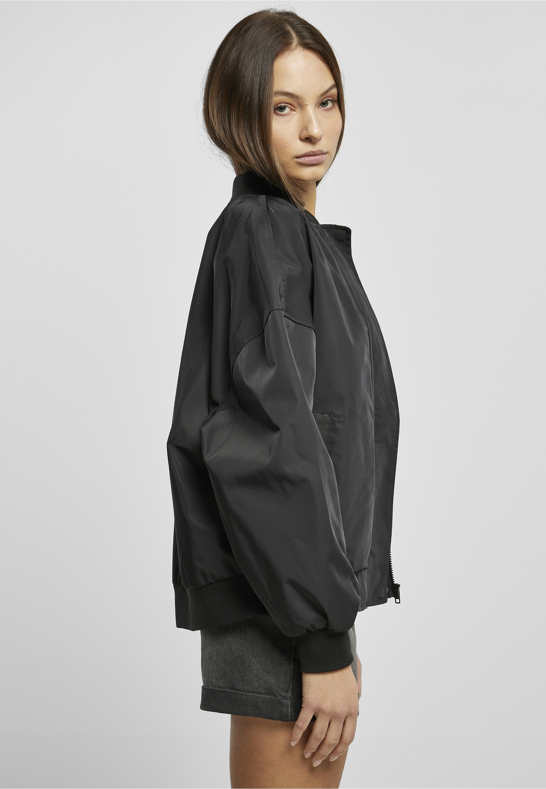URBAN CLASSICS Bomberjacke »Urban Classics Damen« 1 Stk. tlg. ohne Kapuze