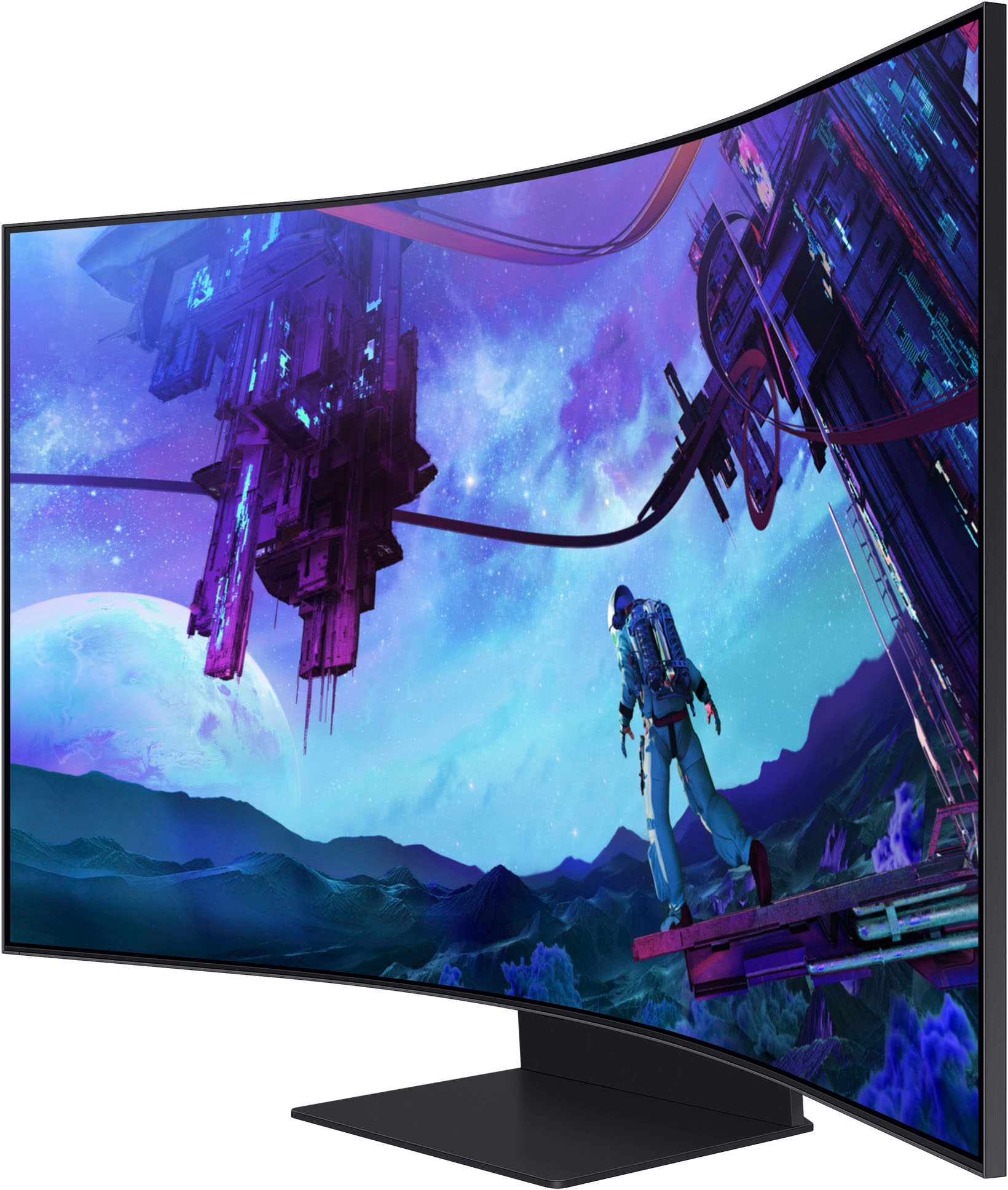 Samsung Curved-Gaming-Monitor »S55CG970NU«, 138 cm/55 Zoll, 3840 x 2160 px, 4K Ultra HD, 1 ms Reaktionszeit, 165 Hz