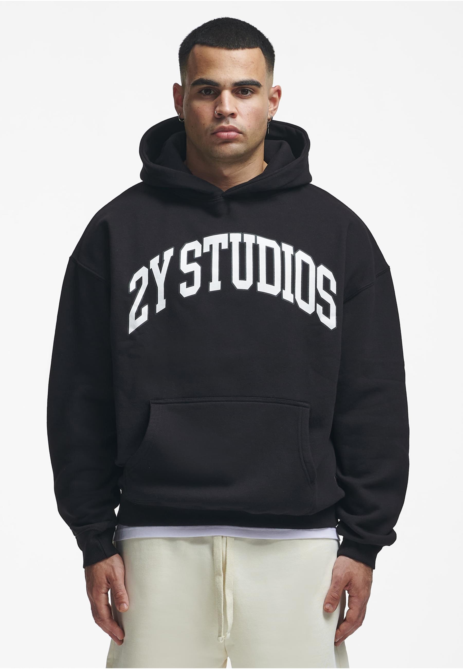 Thumbnail - 2Y Studios Kapuzensweatshirt "2Y Studios Herren 2Y Logo Oversize Hoodie", (1 tlg.)