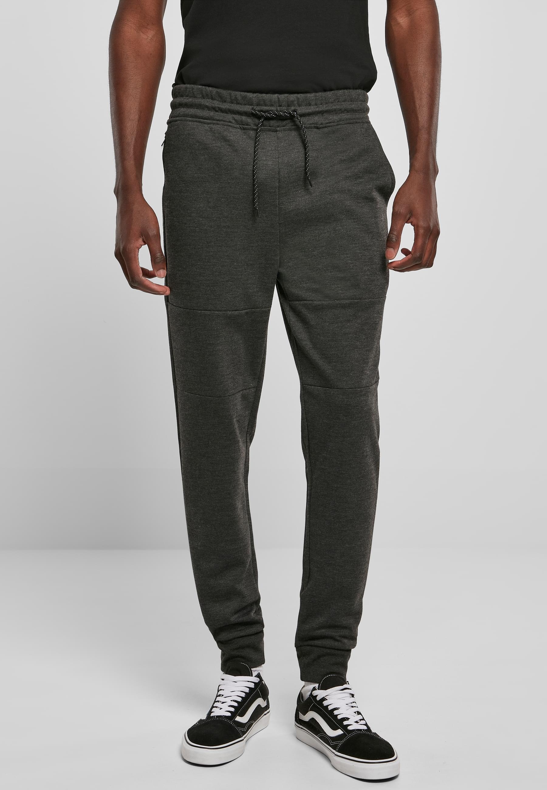 Southpole Stoffhose »Southpole Herren Side Zipper Tech Fleece Jogger«, (1 tlg.)