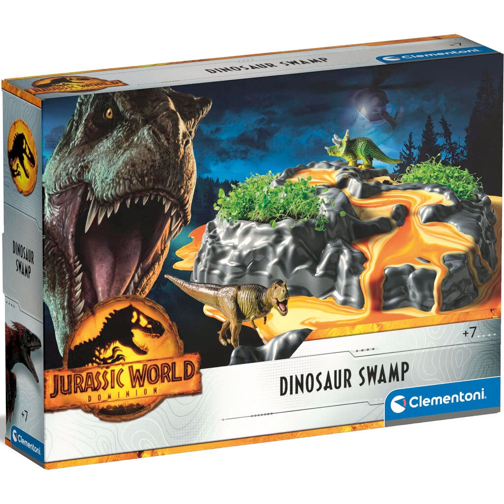 Clementoni® Experimentierkasten »Jurassic World 3, Dino-Landschaft«