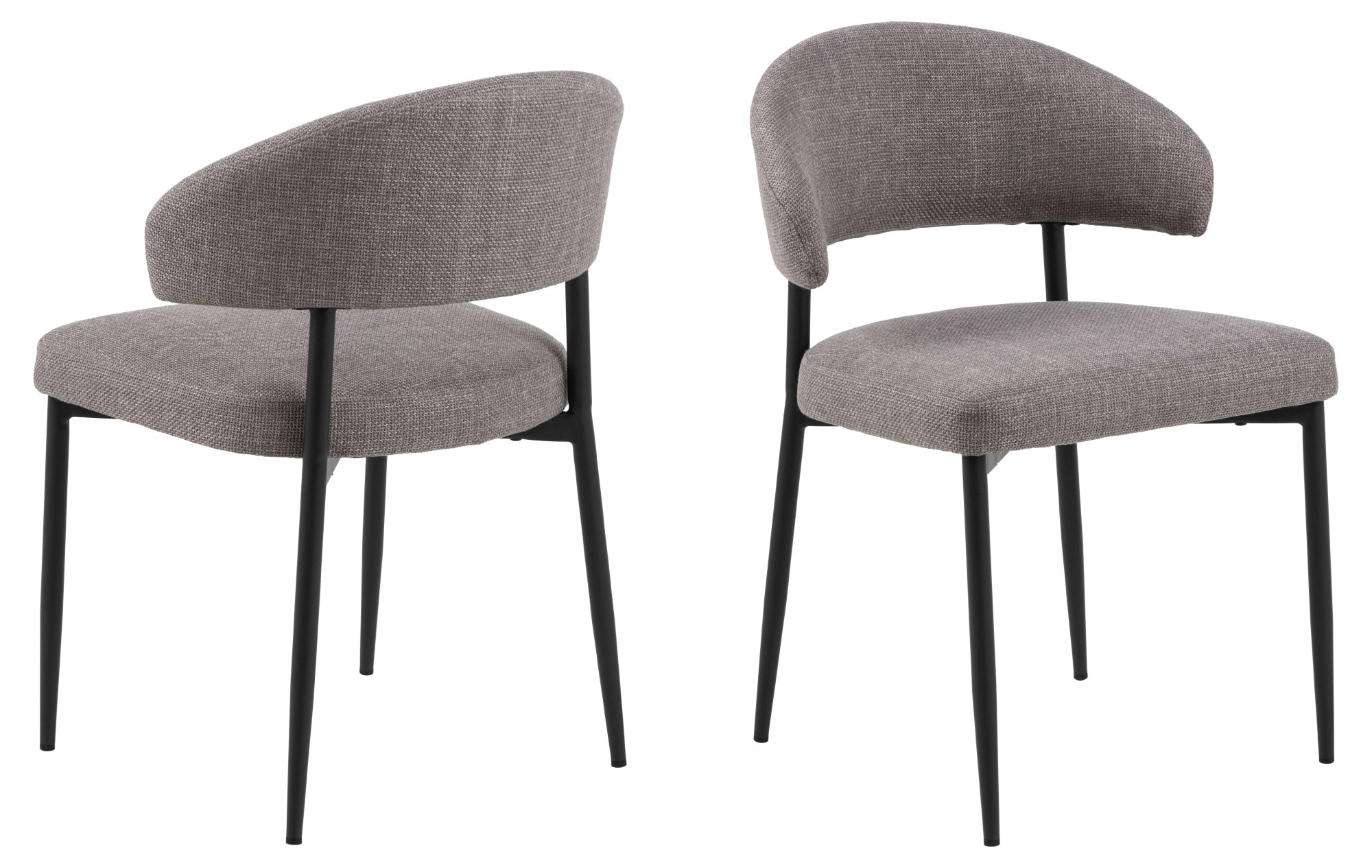 ACTONA GROUP Esszimmerstuhl "Edina, 2er-Set, Skandinavisches Design, weiche günstig online kaufen