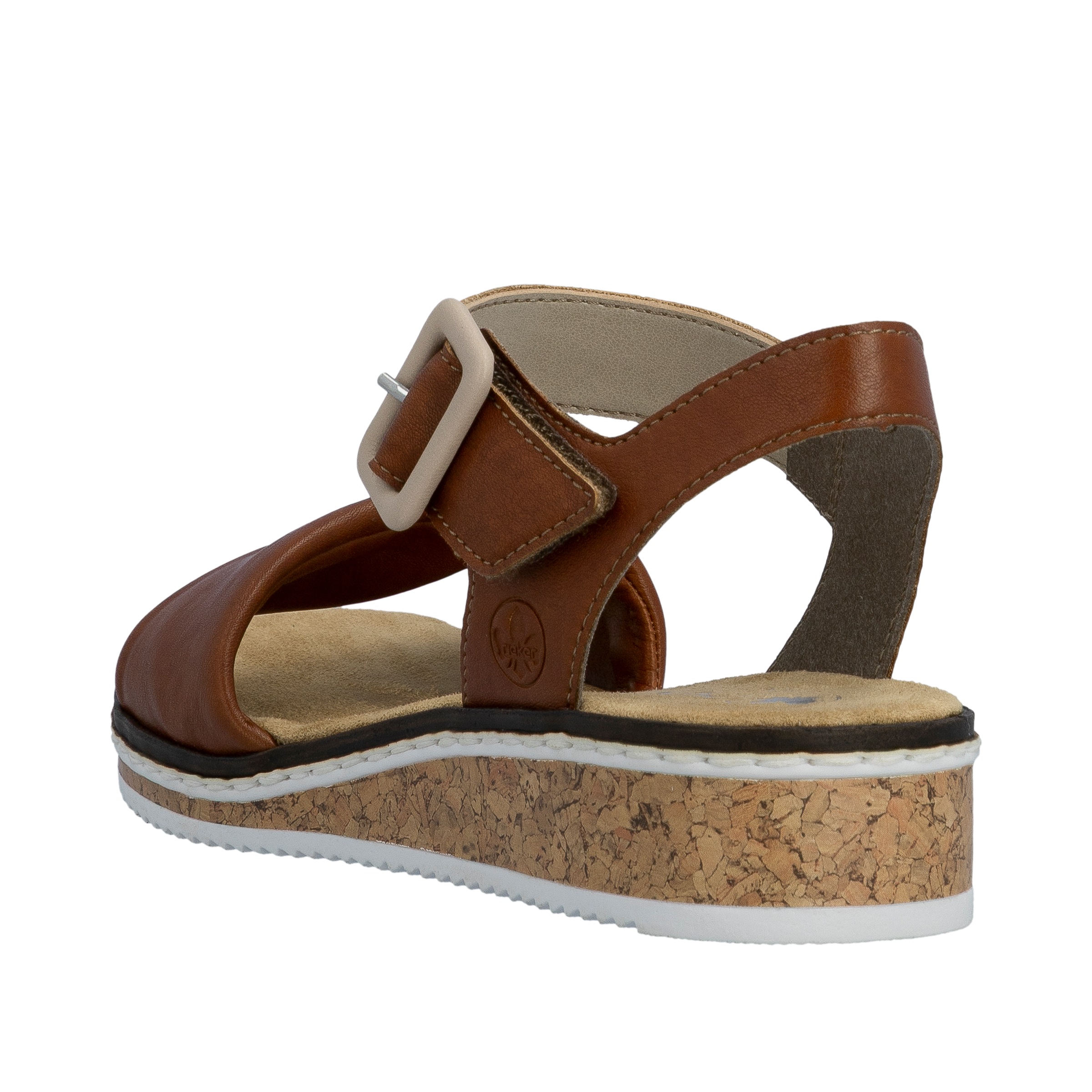 Rieker Women's Sandals Cognac Size 40 3