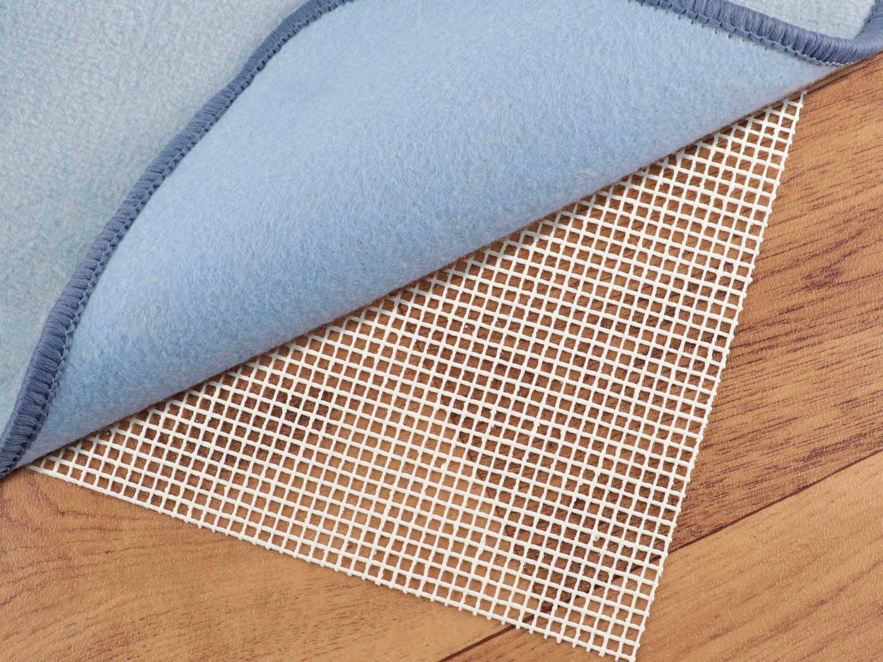 Primaflor-Ideen in Textil Antirutsch Teppichunterlage "NATUR-STOP PLUS, Made in Germany" Gitter-Rutschunterlage, rutschfest, individuell zuschneidbar